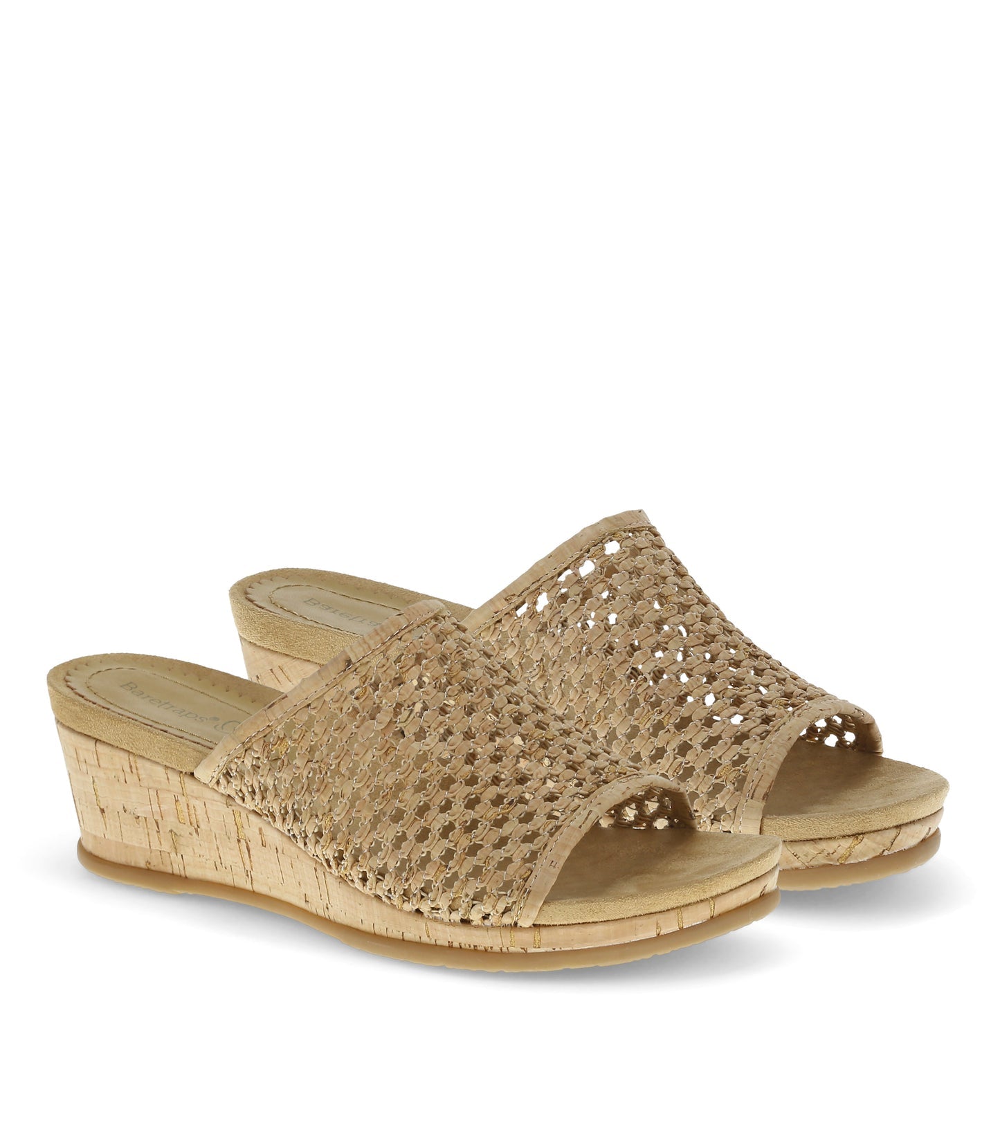Flossey Wedge Slide Sandal / Baretraps