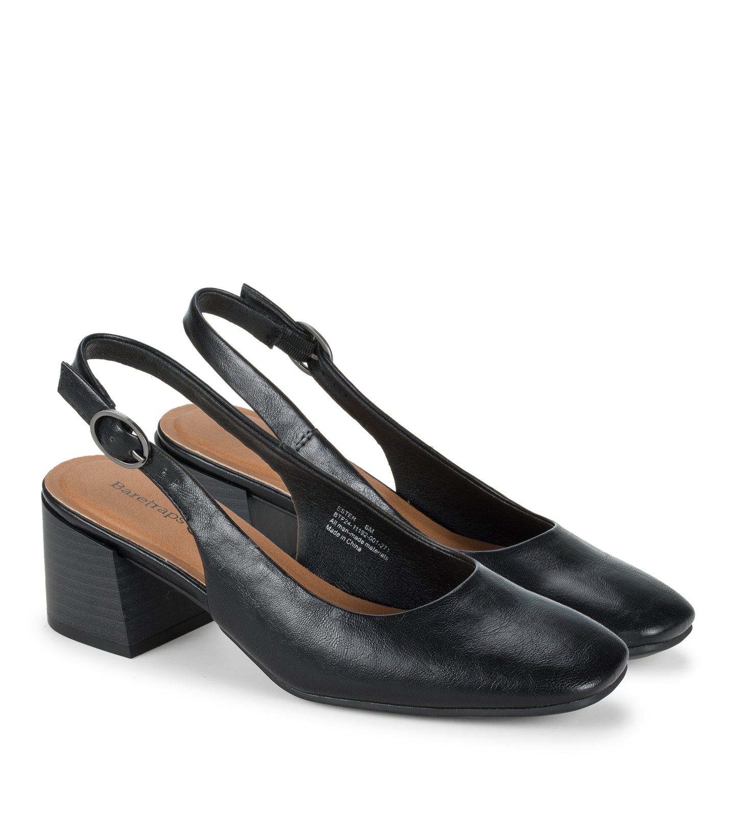 Ester Block Heel Slingback Pump / Baretraps