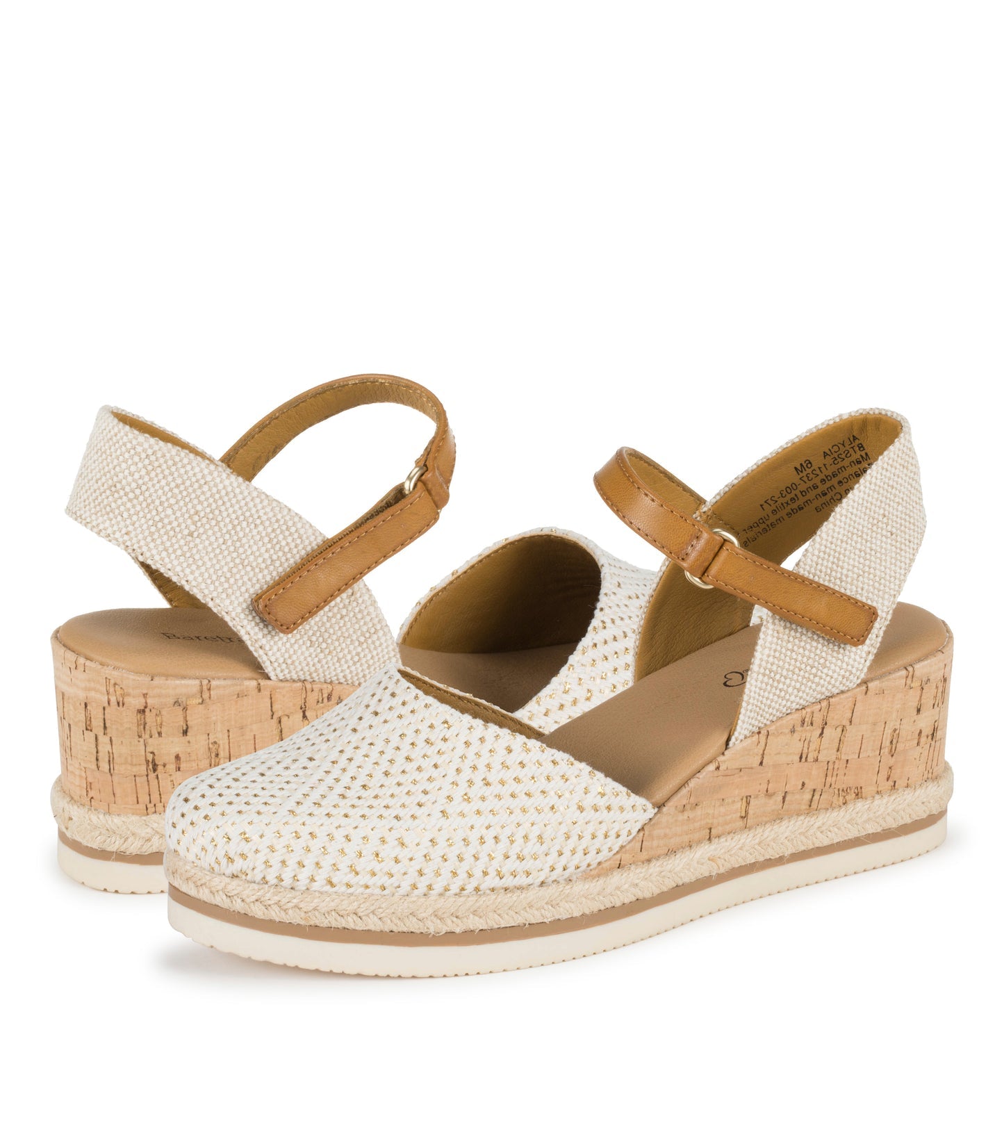 Alycia Closed Toe Wedge Sandal / Baretraps