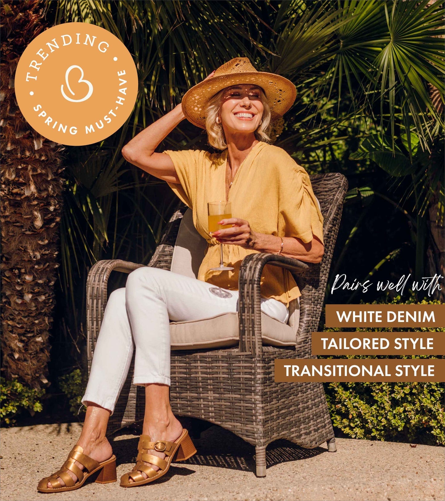 Whitnie Block Heel Sandal / Baretraps