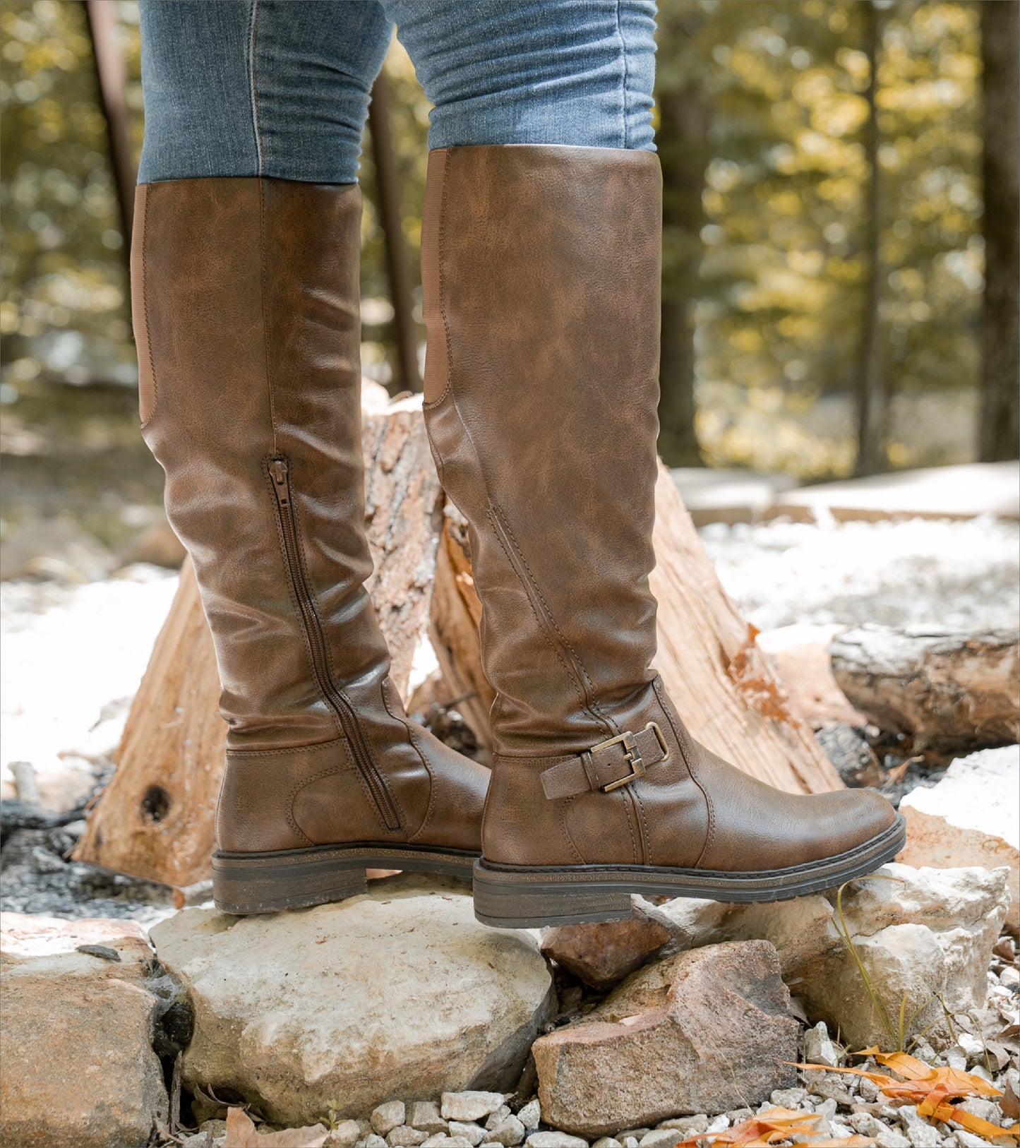 Autumn Wide Calf Riding Boot / Baretraps
