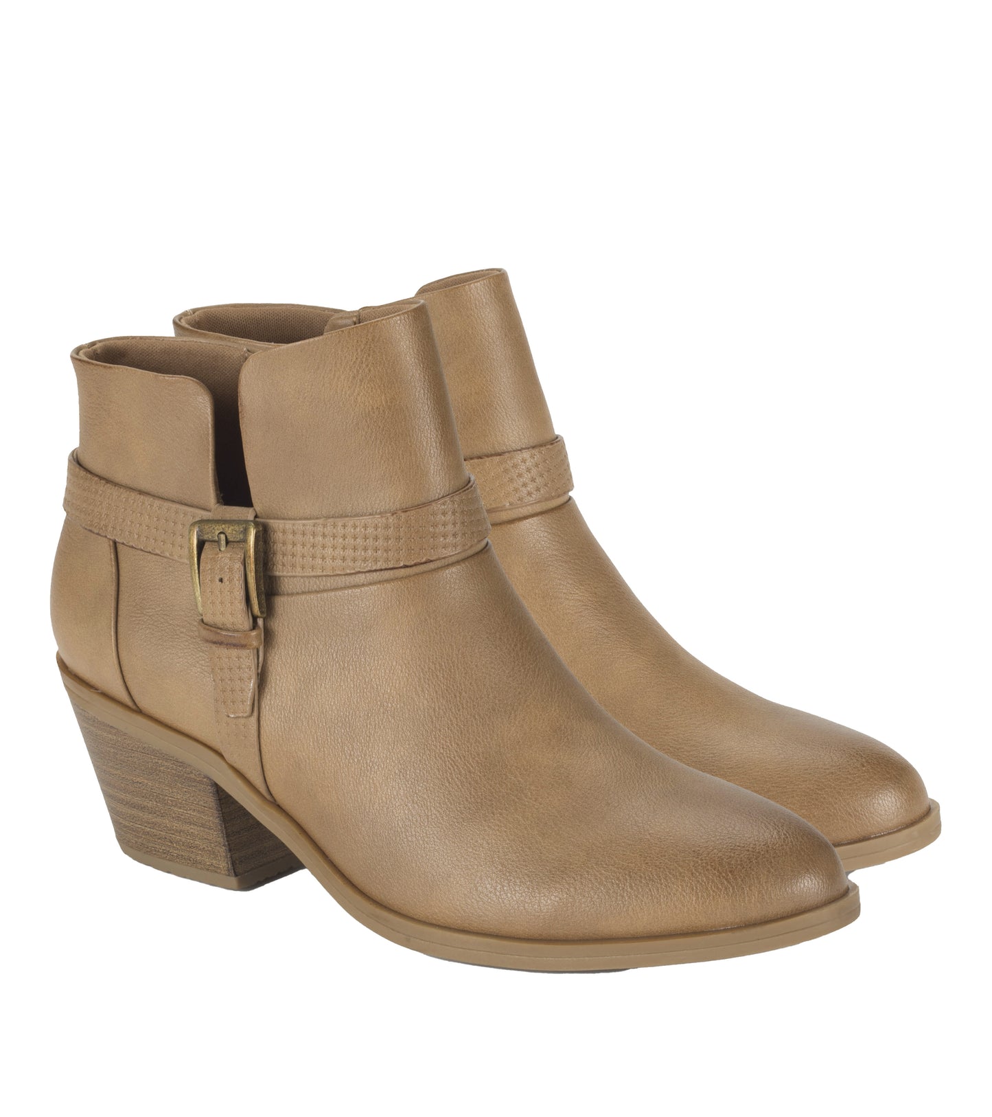Santos Block Heel Bootie / Baretraps