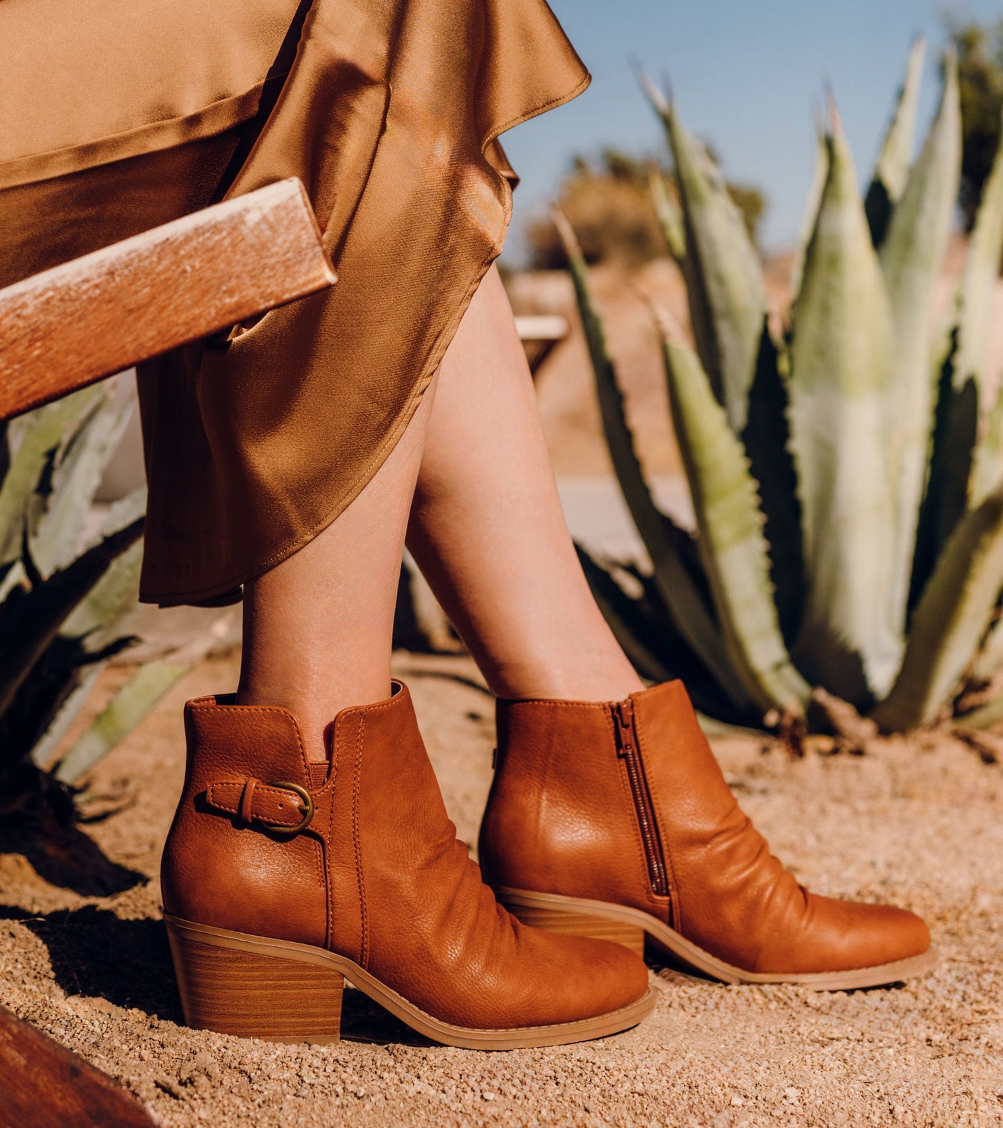 Linnea Block Heel Bootie / Baretraps