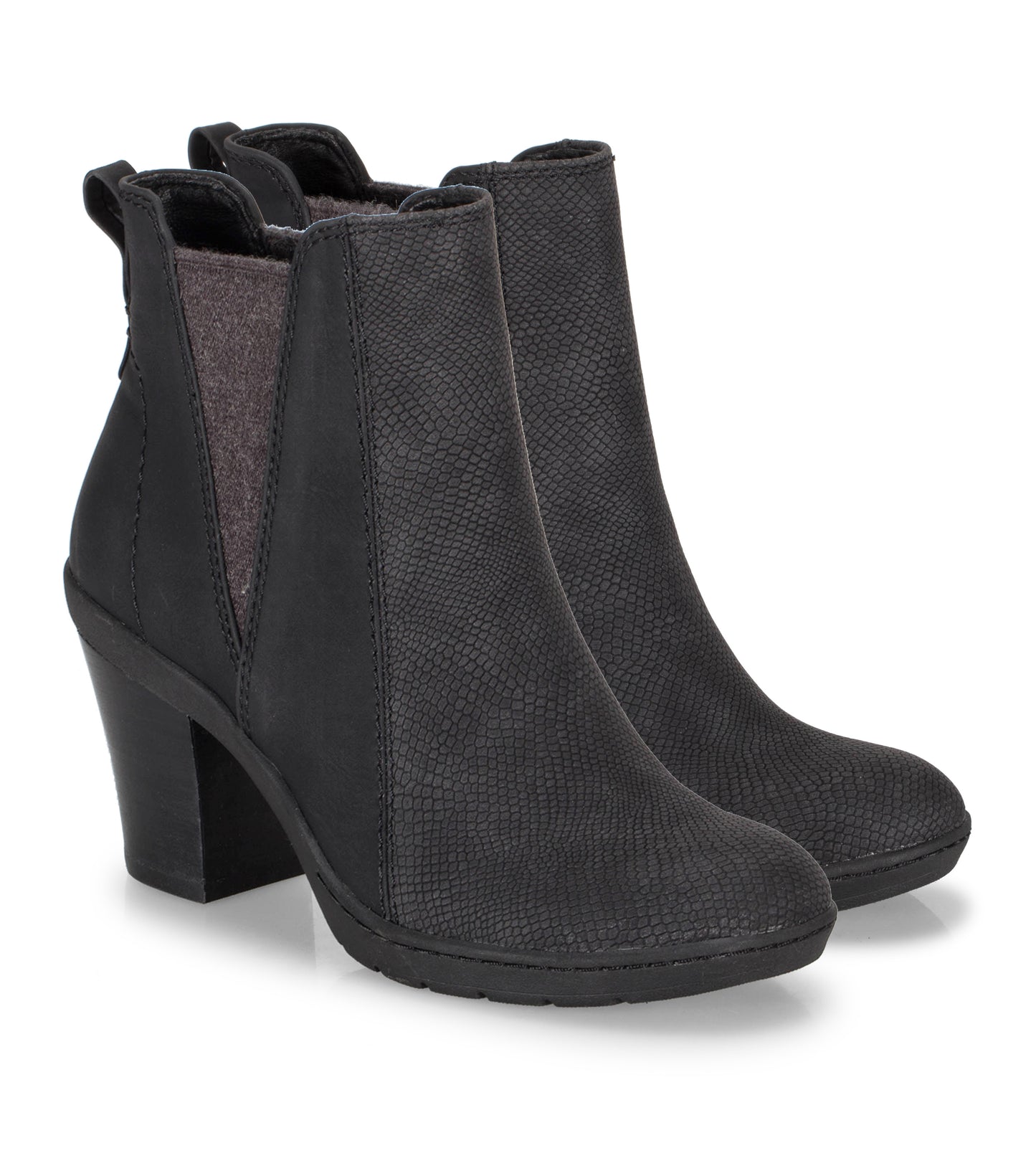 Dasha Block Heel Bootie / Baretraps