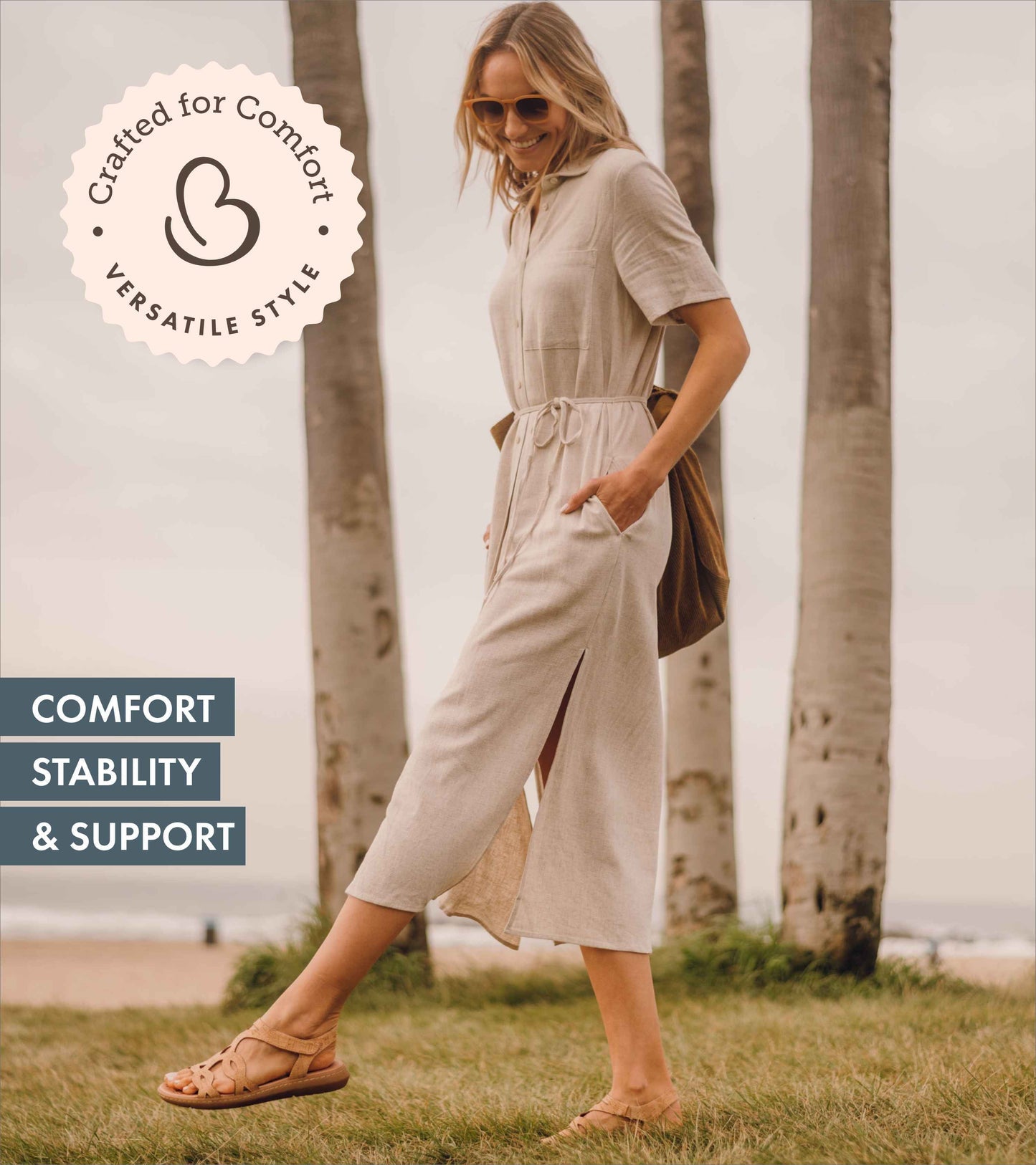 Quillan Sandal / Baretraps