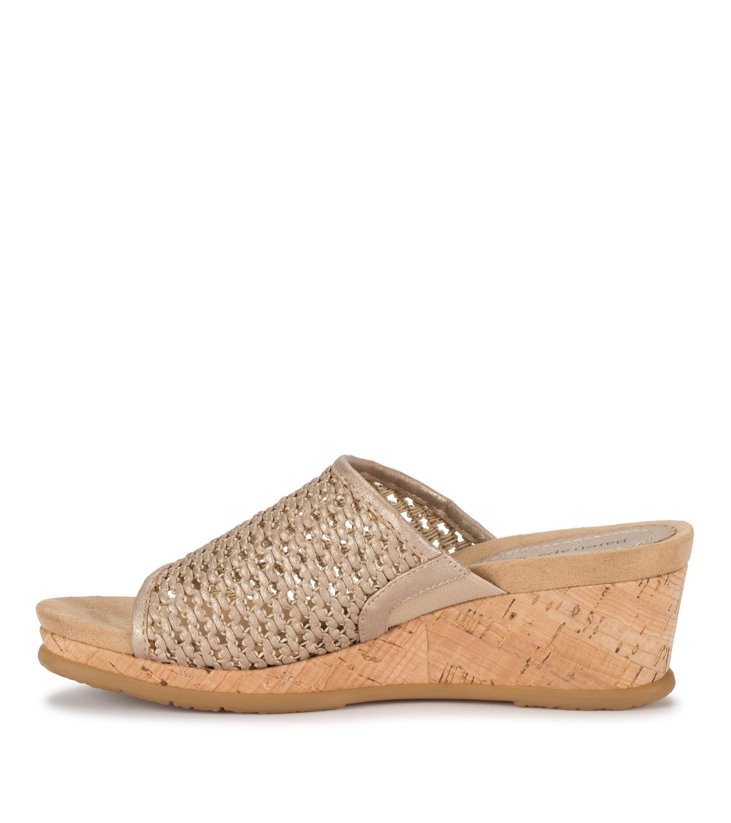 Flossey Wedge Slide Sandal / Baretraps