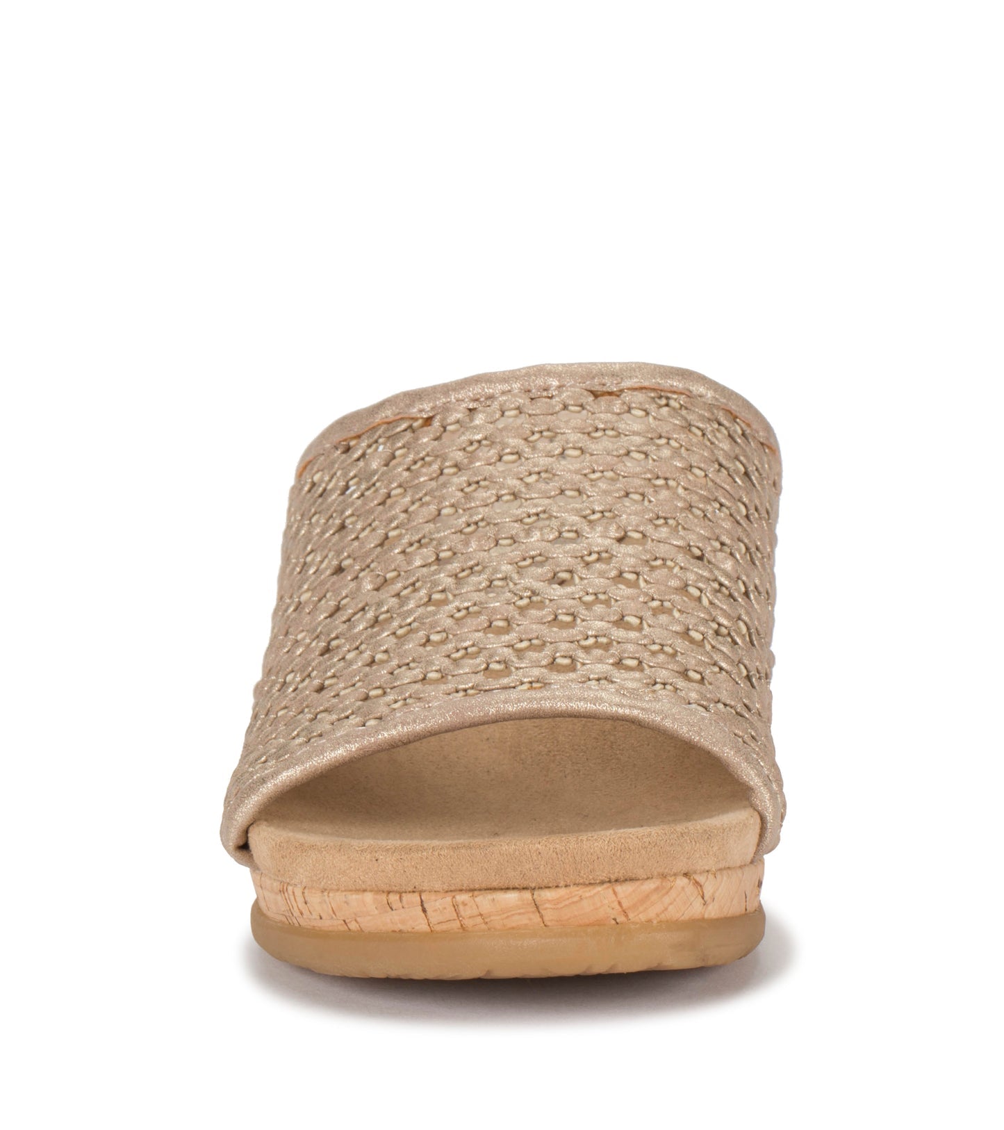 Flossey Wedge Slide Sandal / Baretraps