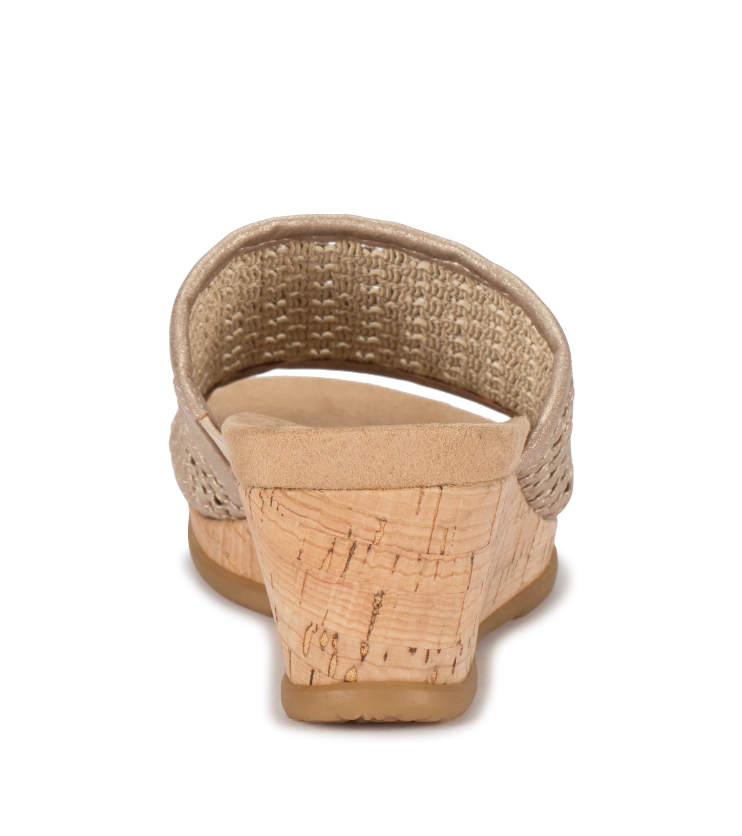 Flossey Wedge Slide Sandal / Baretraps