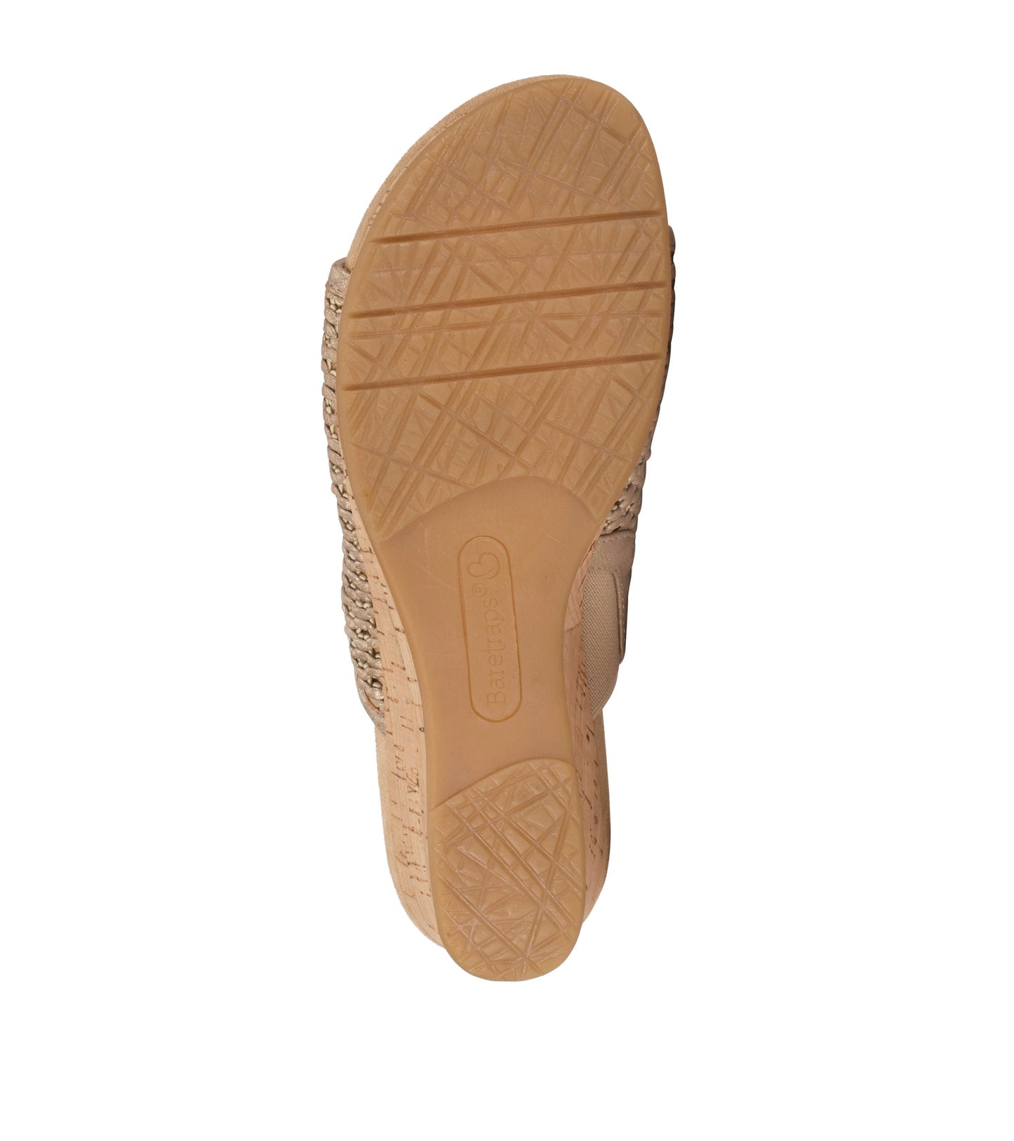 Flossey Wedge Slide Sandal / Baretraps