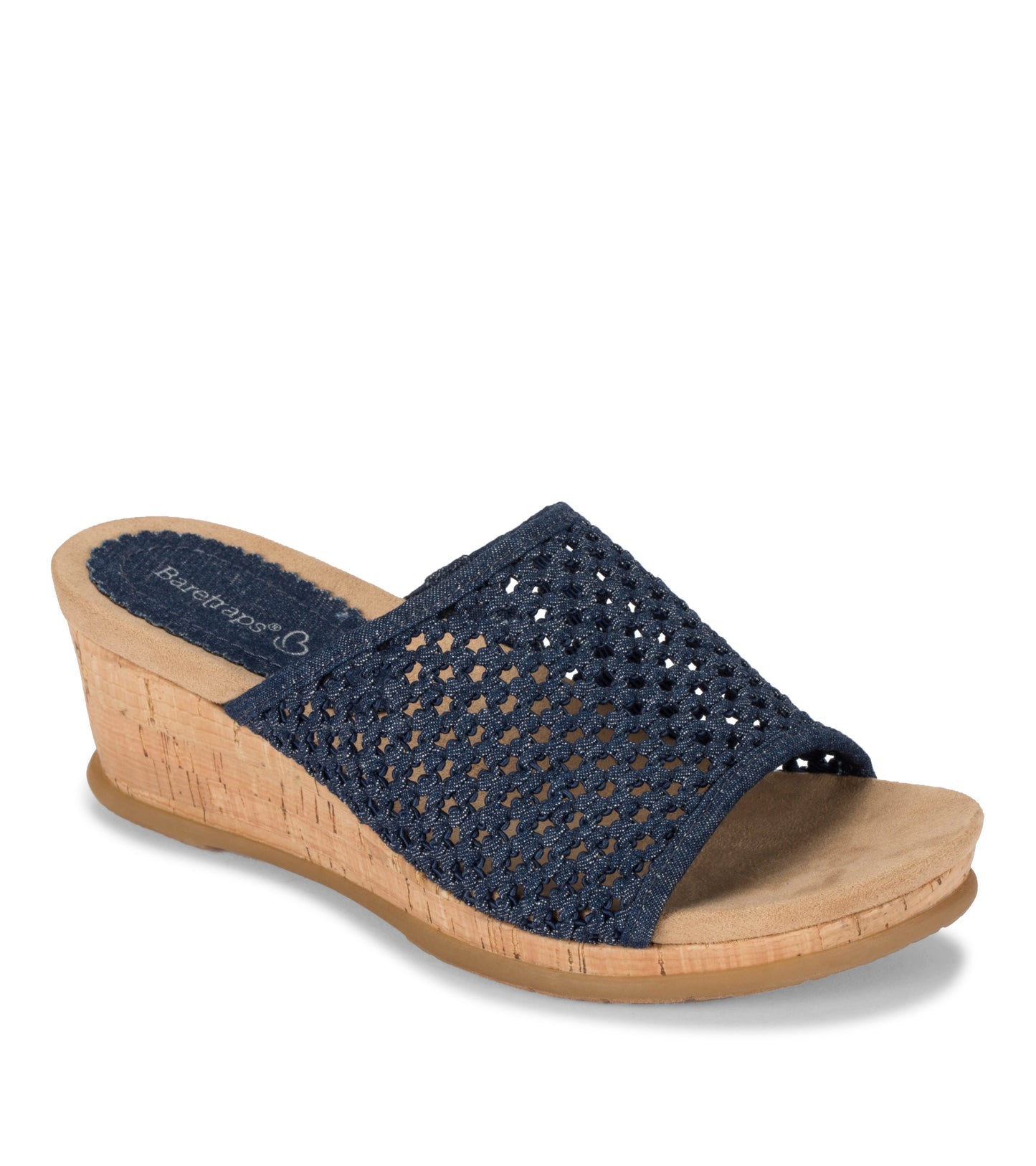 Flossey Wedge Slide Sandal / Baretraps