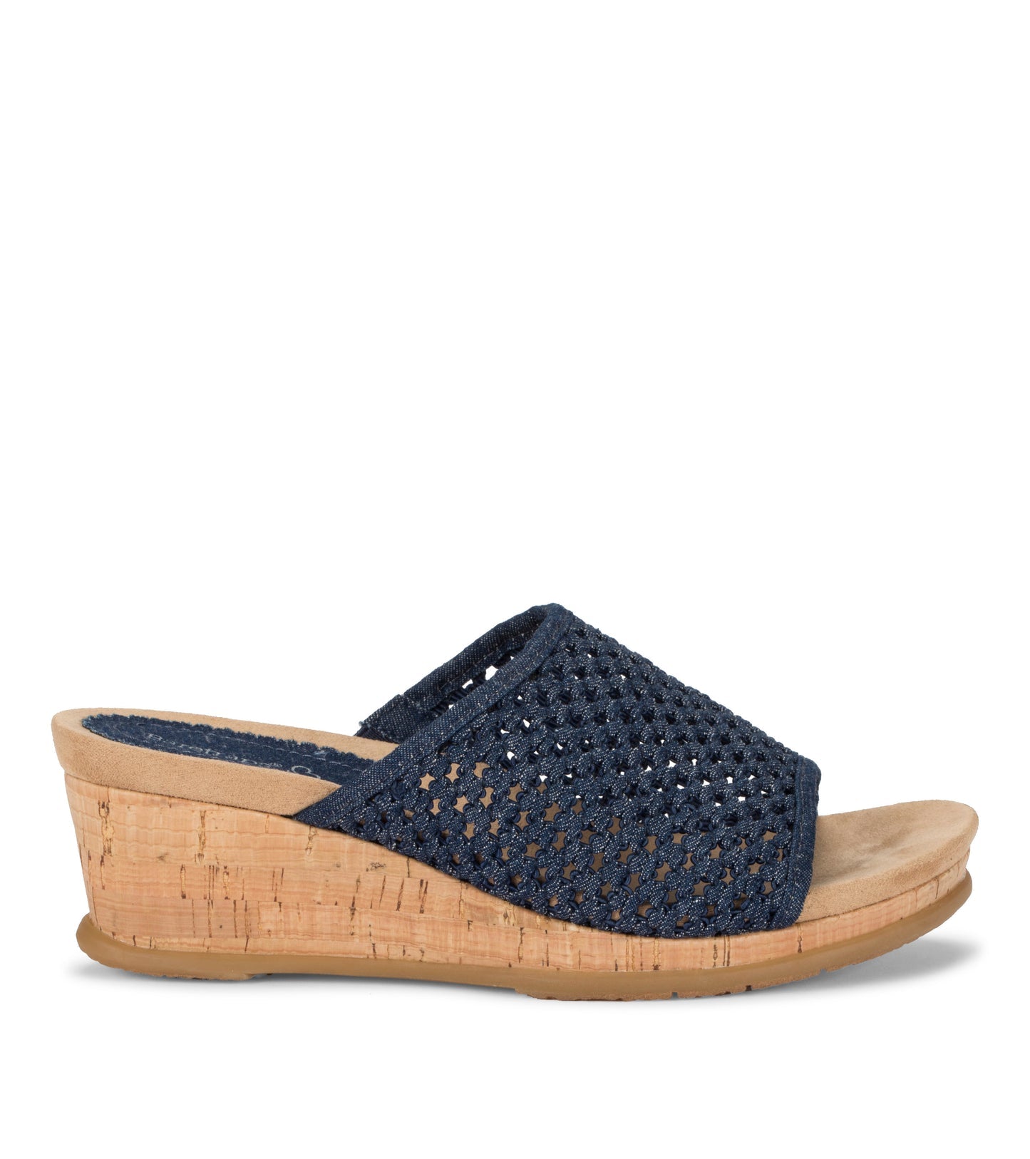Flossey Wedge Slide Sandal / Baretraps