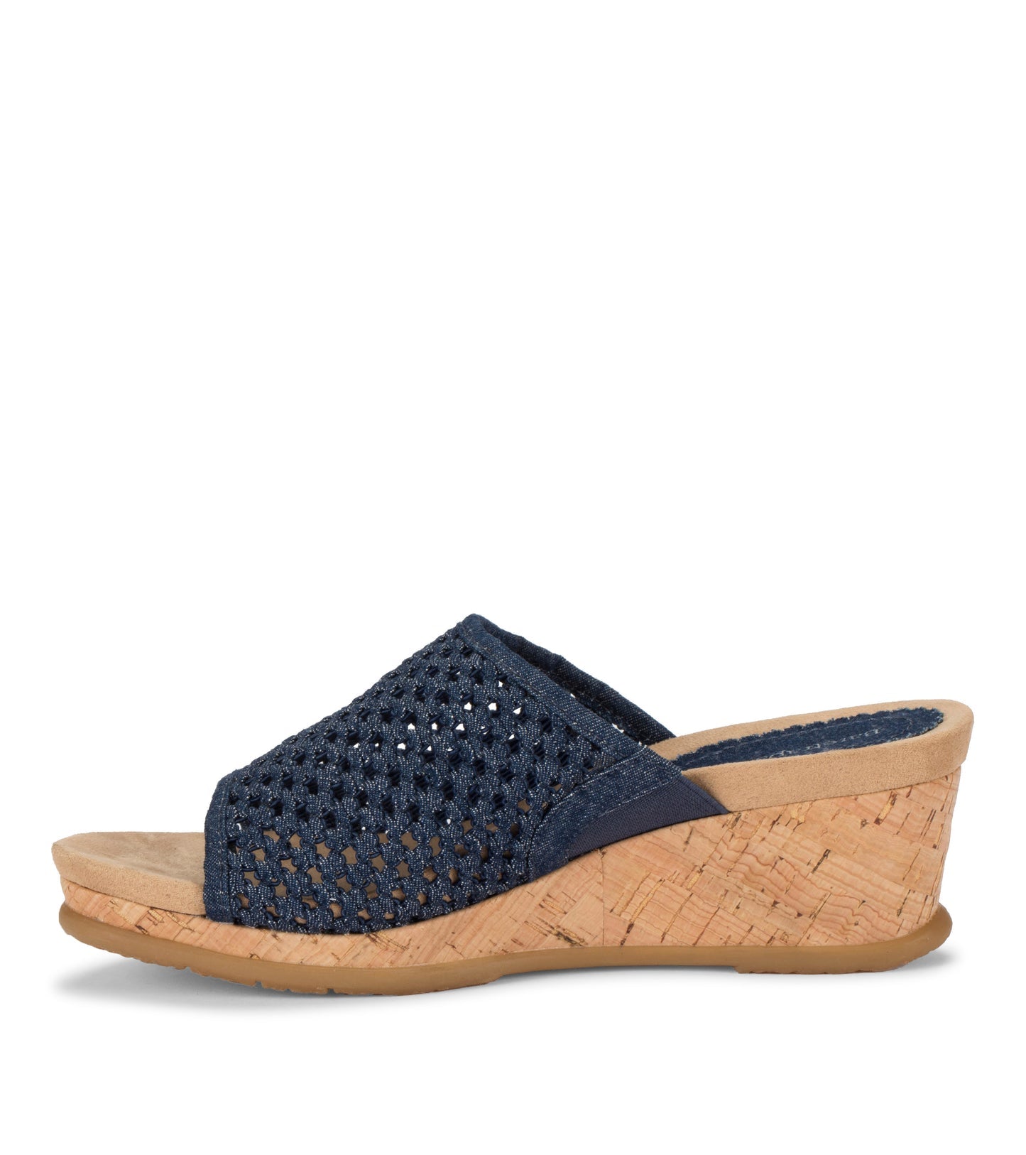 Flossey Wedge Slide Sandal / Baretraps