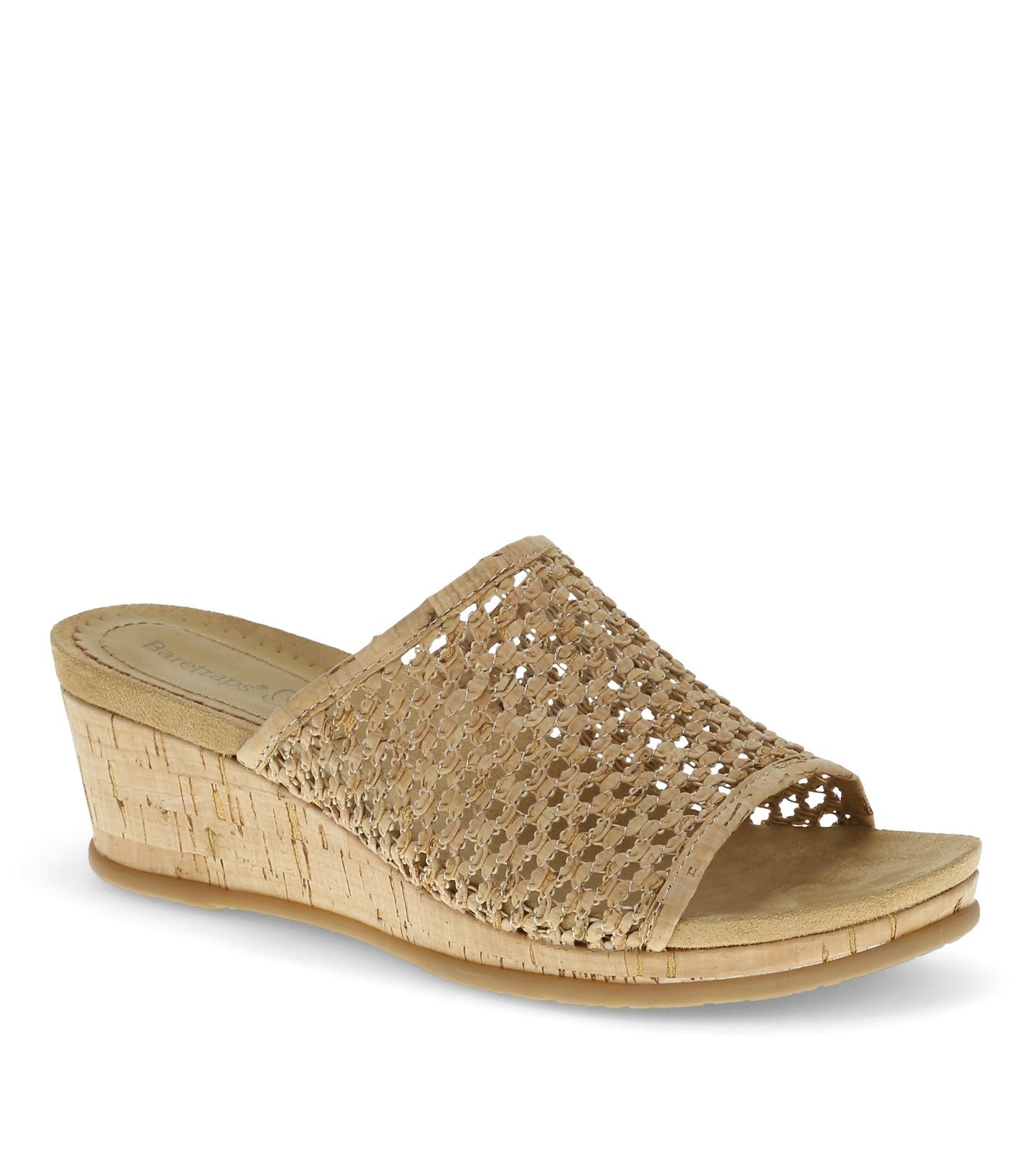 Flossey Wedge Slide Sandal / Baretraps
