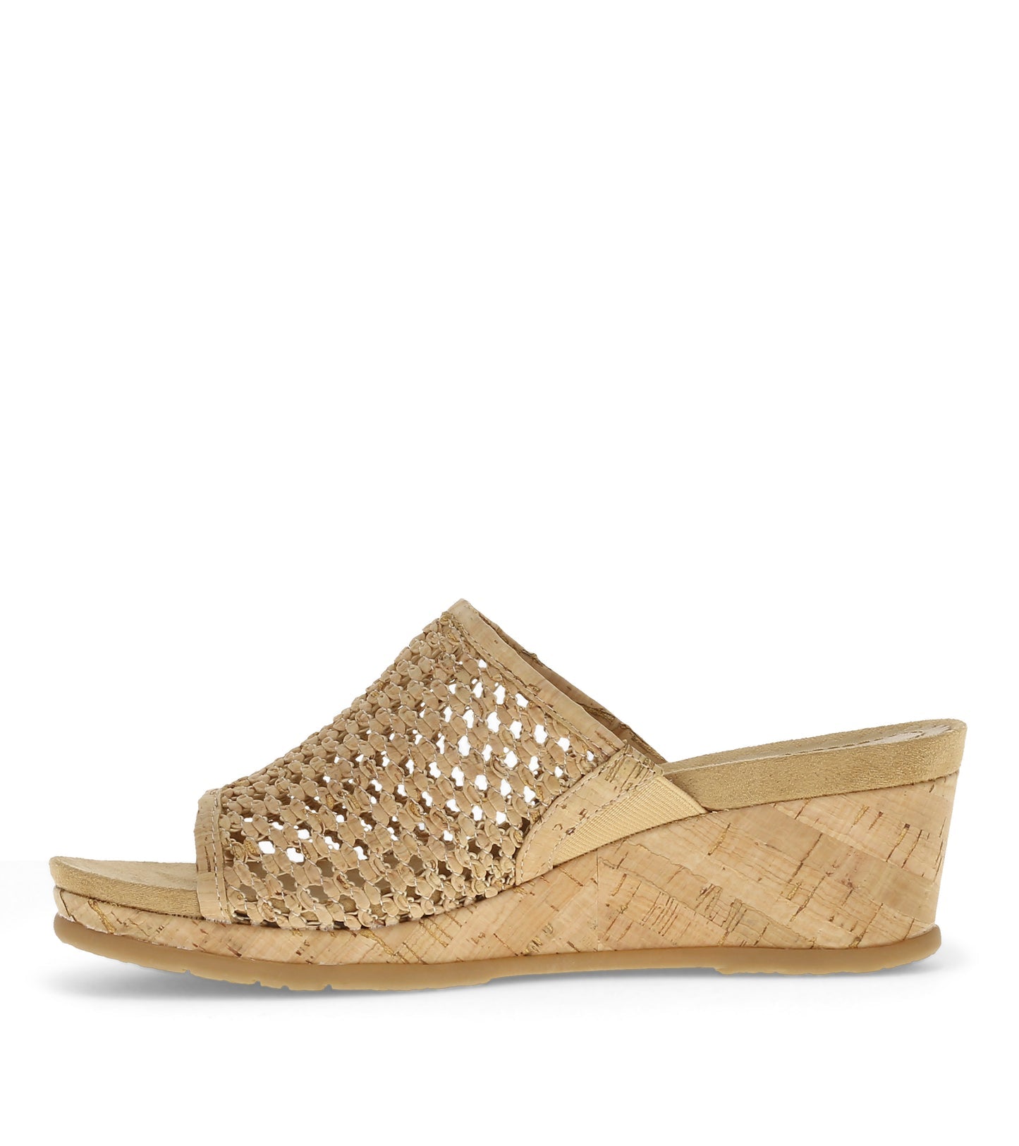 Flossey Wedge Slide Sandal / Baretraps