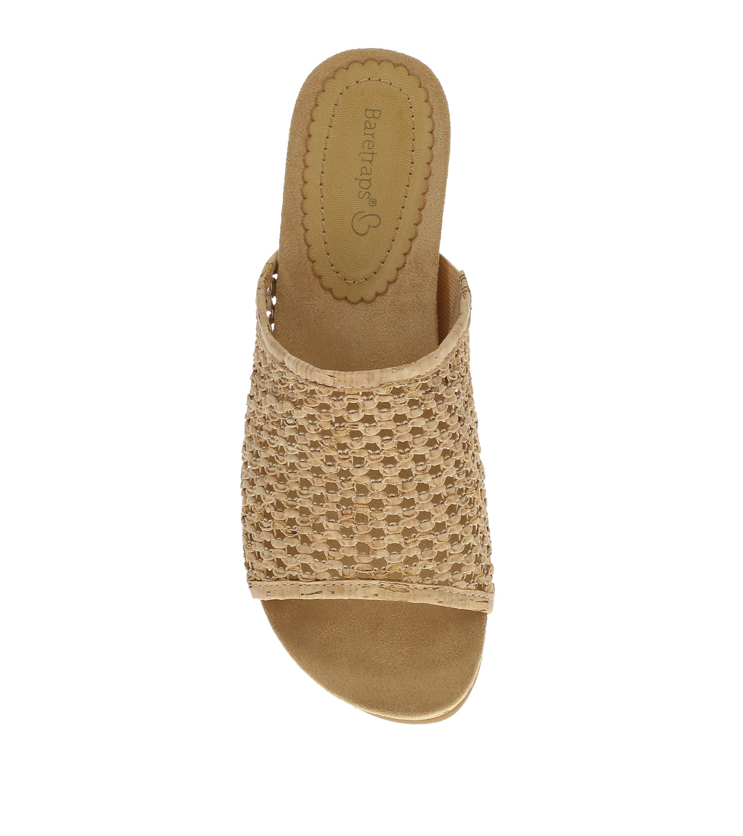 Flossey Wedge Slide Sandal / Baretraps