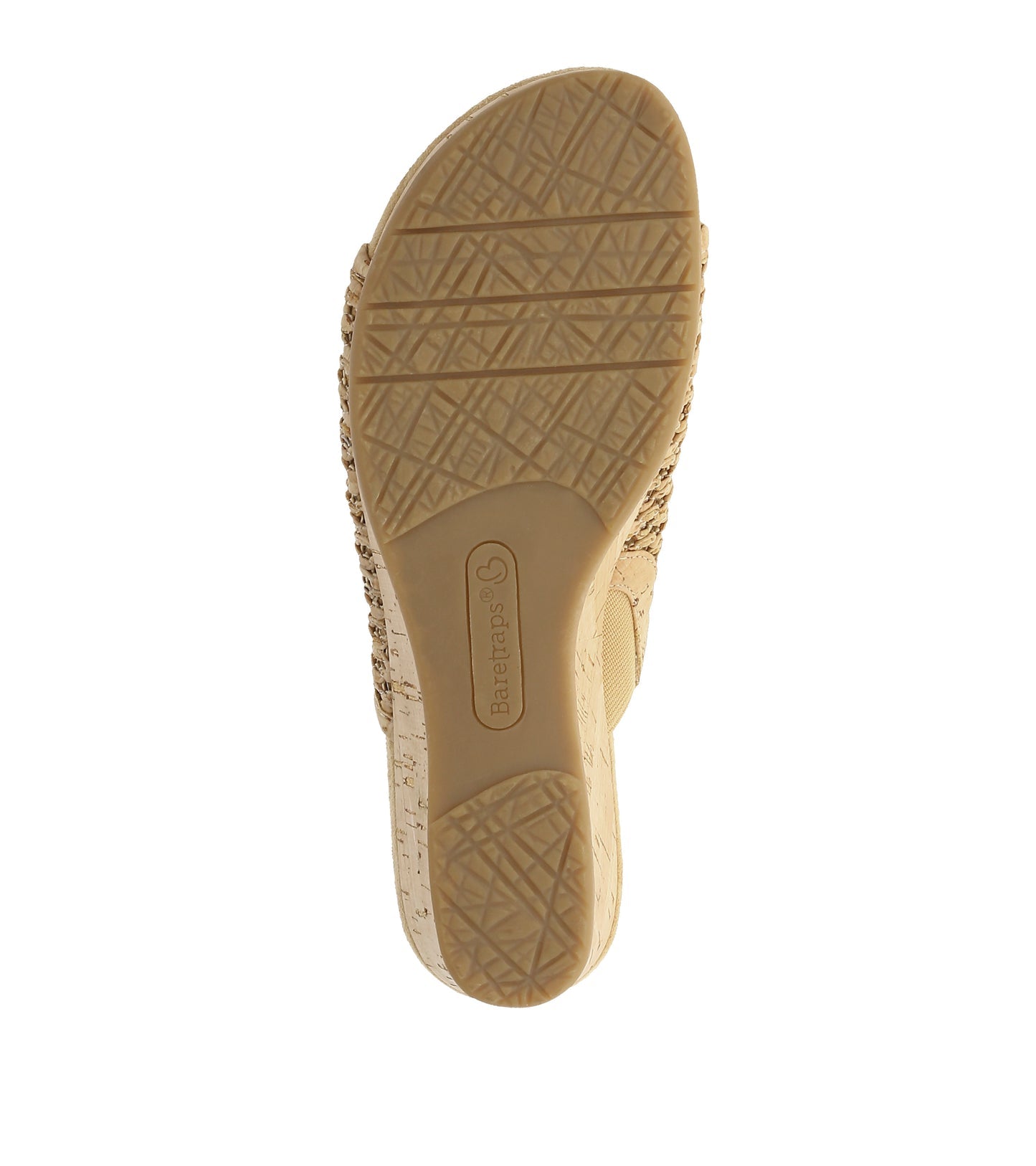 Flossey Wedge Slide Sandal / Baretraps