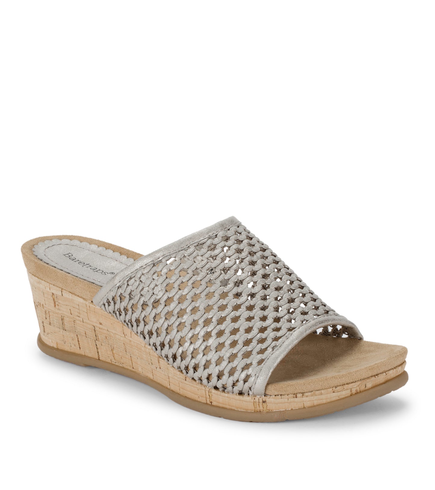 Flossey Wedge Slide Sandal / Baretraps