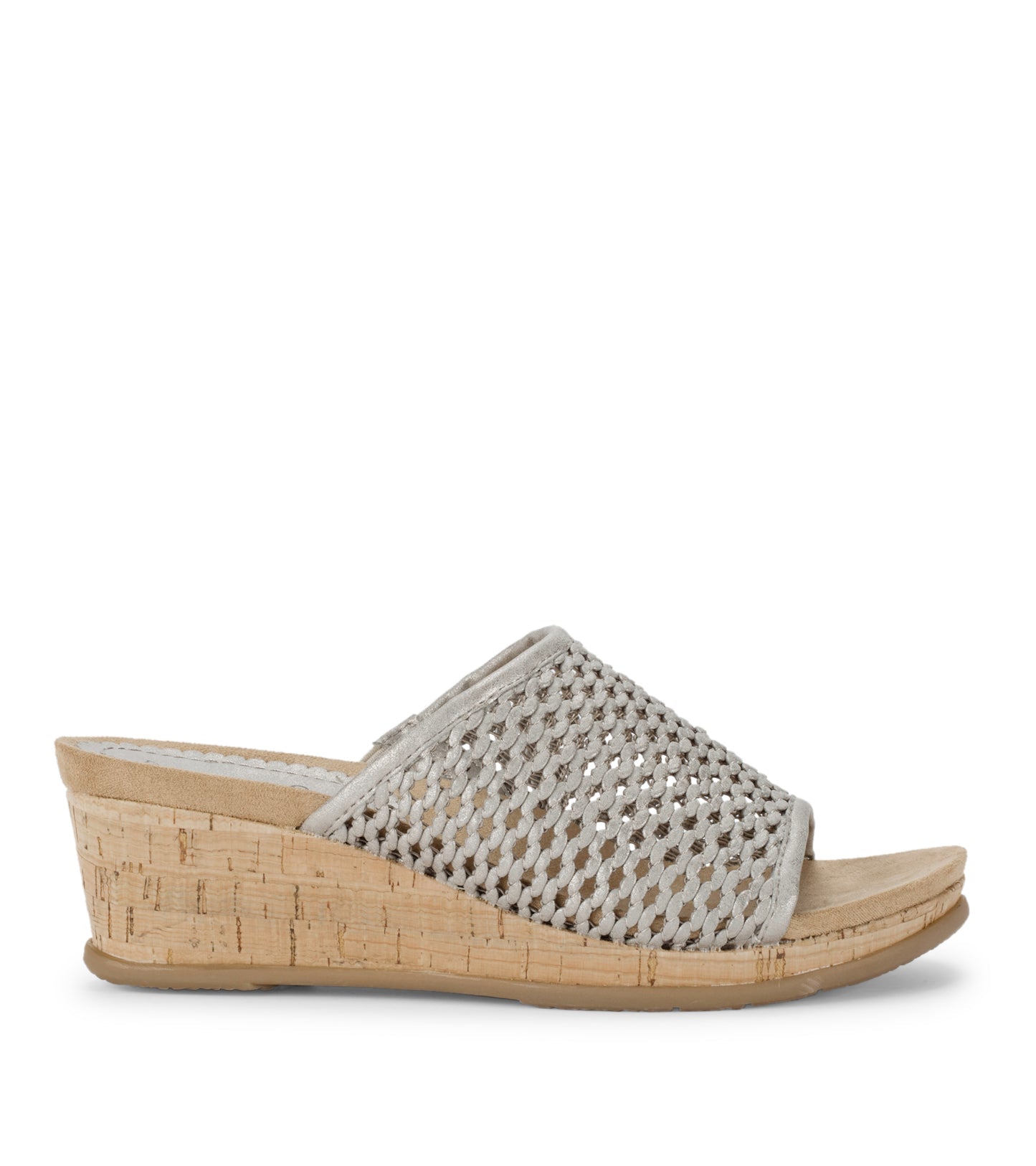 Flossey Wedge Slide Sandal / Baretraps