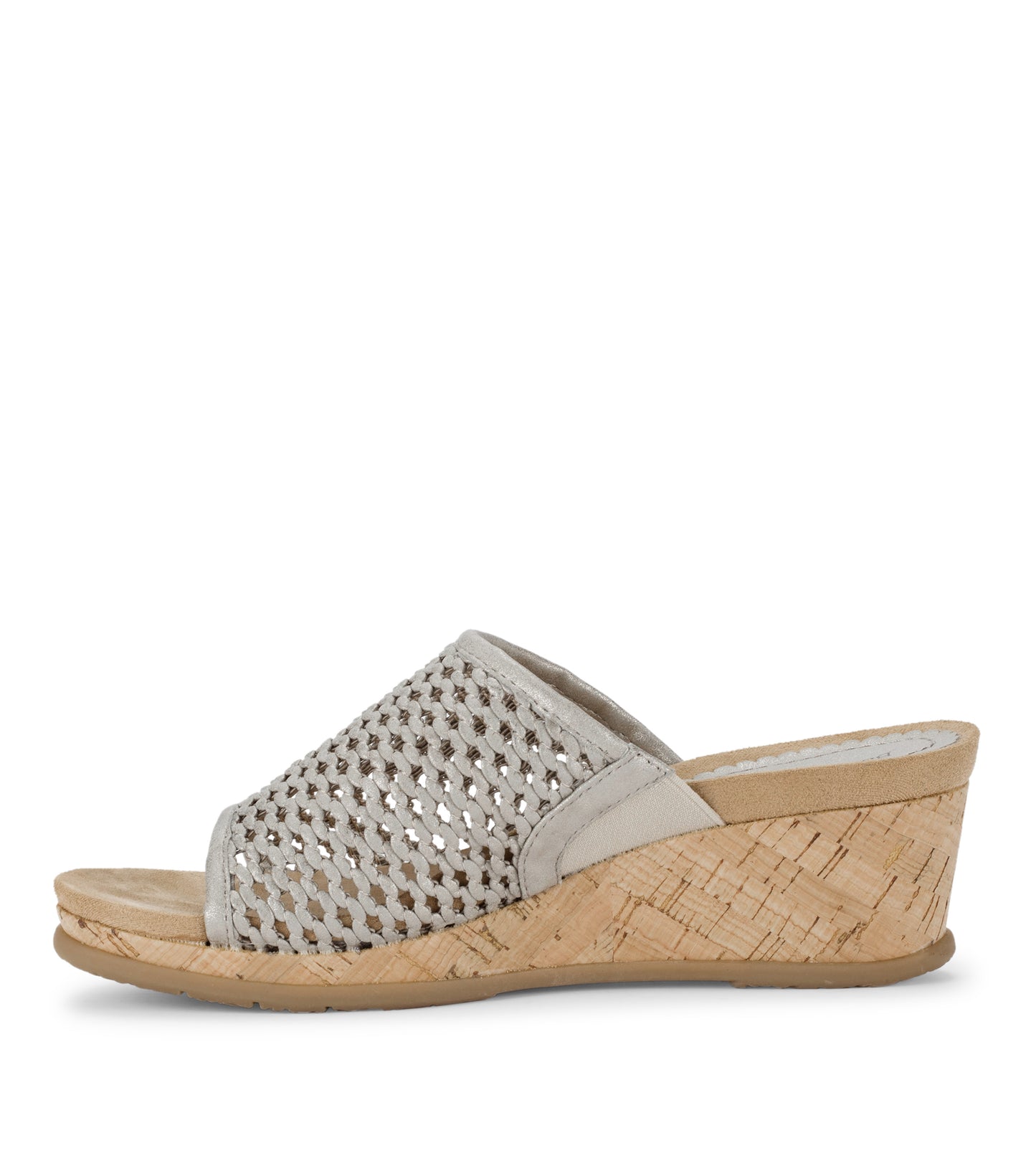 Flossey Wedge Slide Sandal / Baretraps