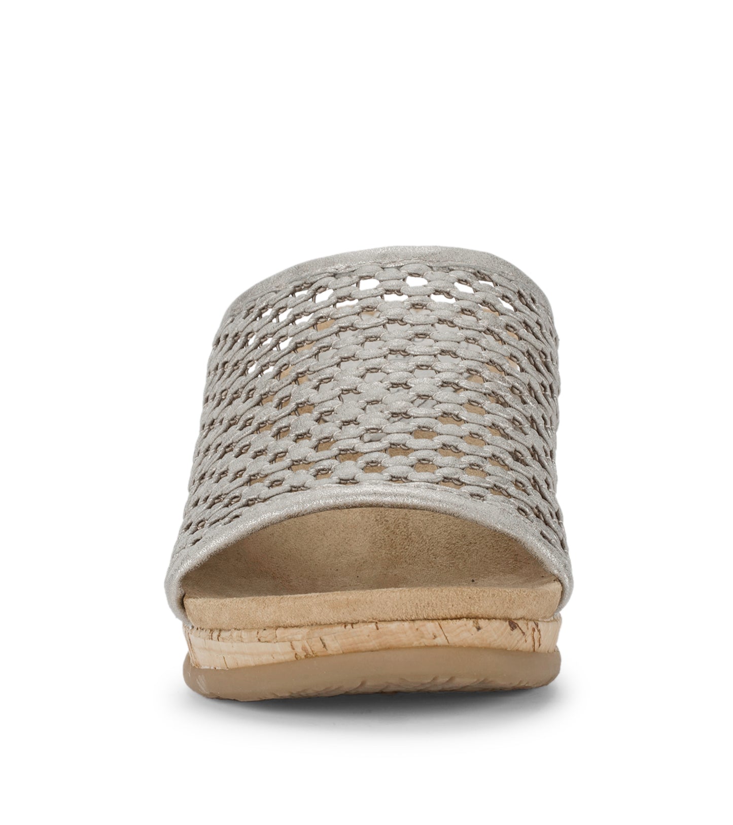 Flossey Wedge Slide Sandal / Baretraps