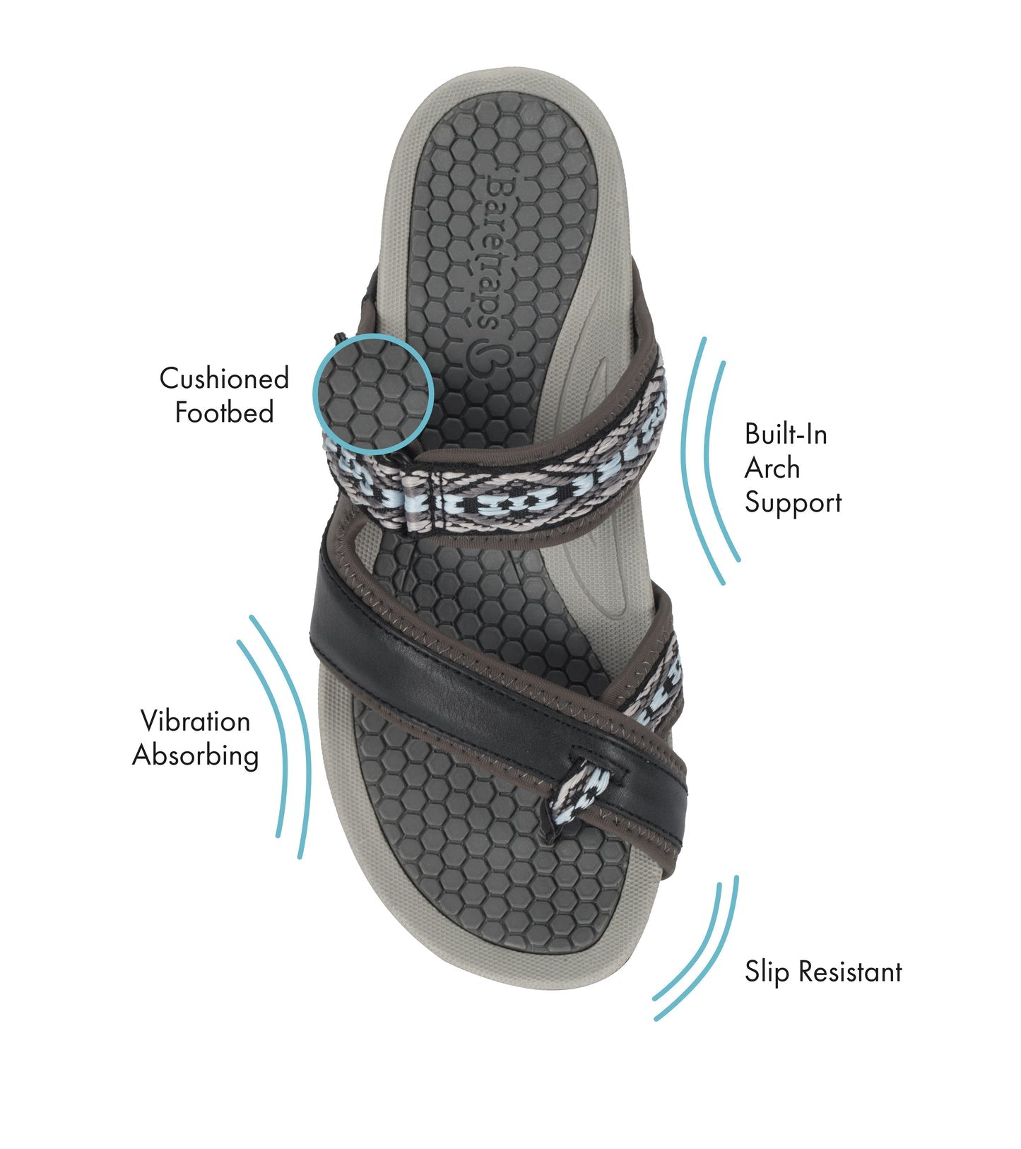 Deserae Slide Sandal / Baretraps