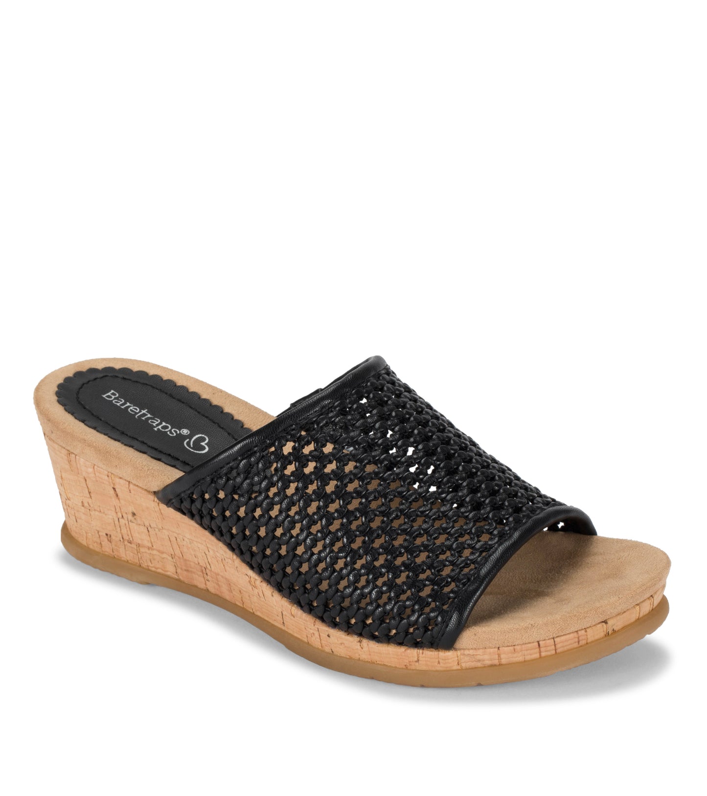 Flossey Wedge Slide Sandal / Baretraps
