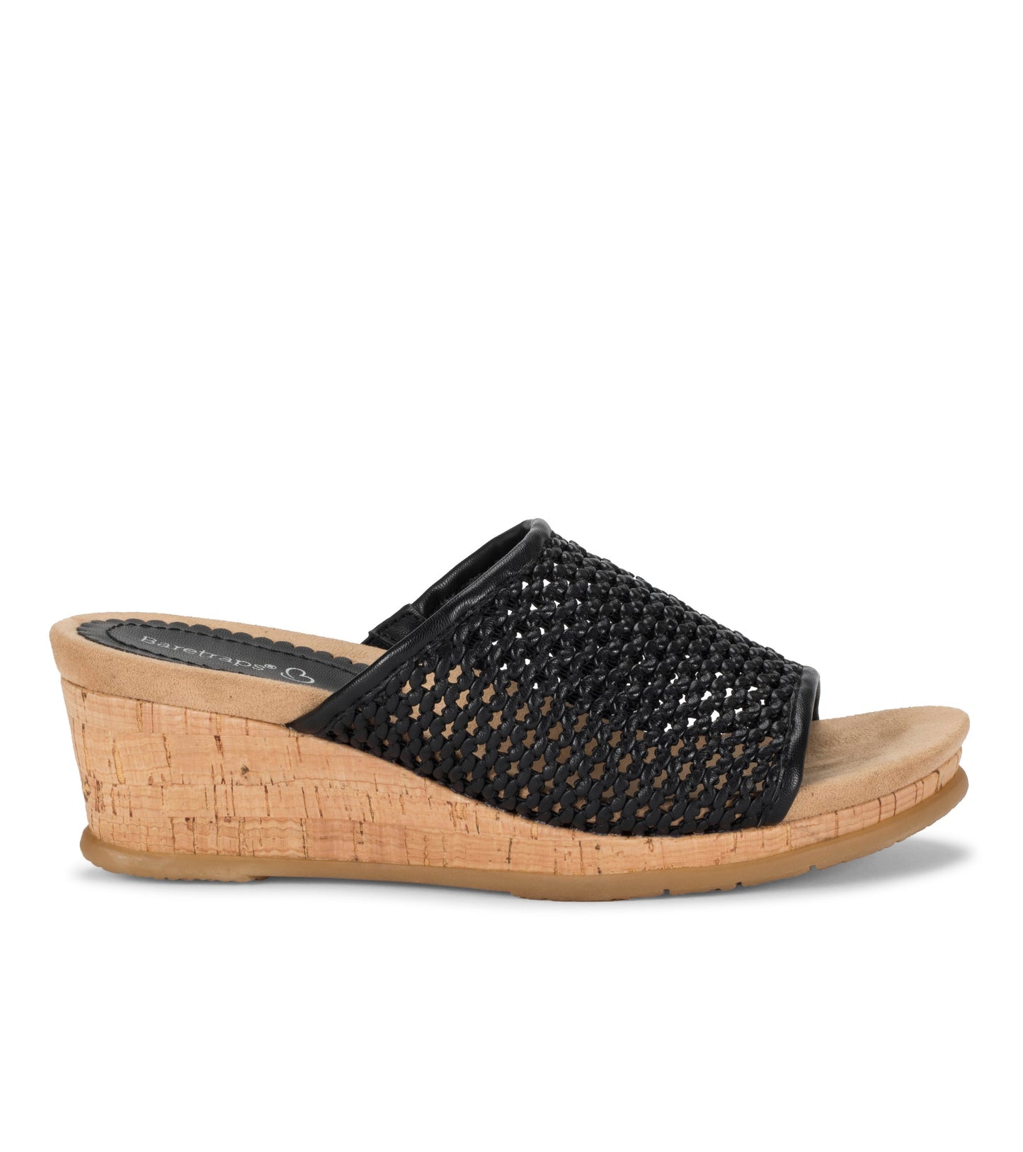 Flossey Wedge Slide Sandal / Baretraps