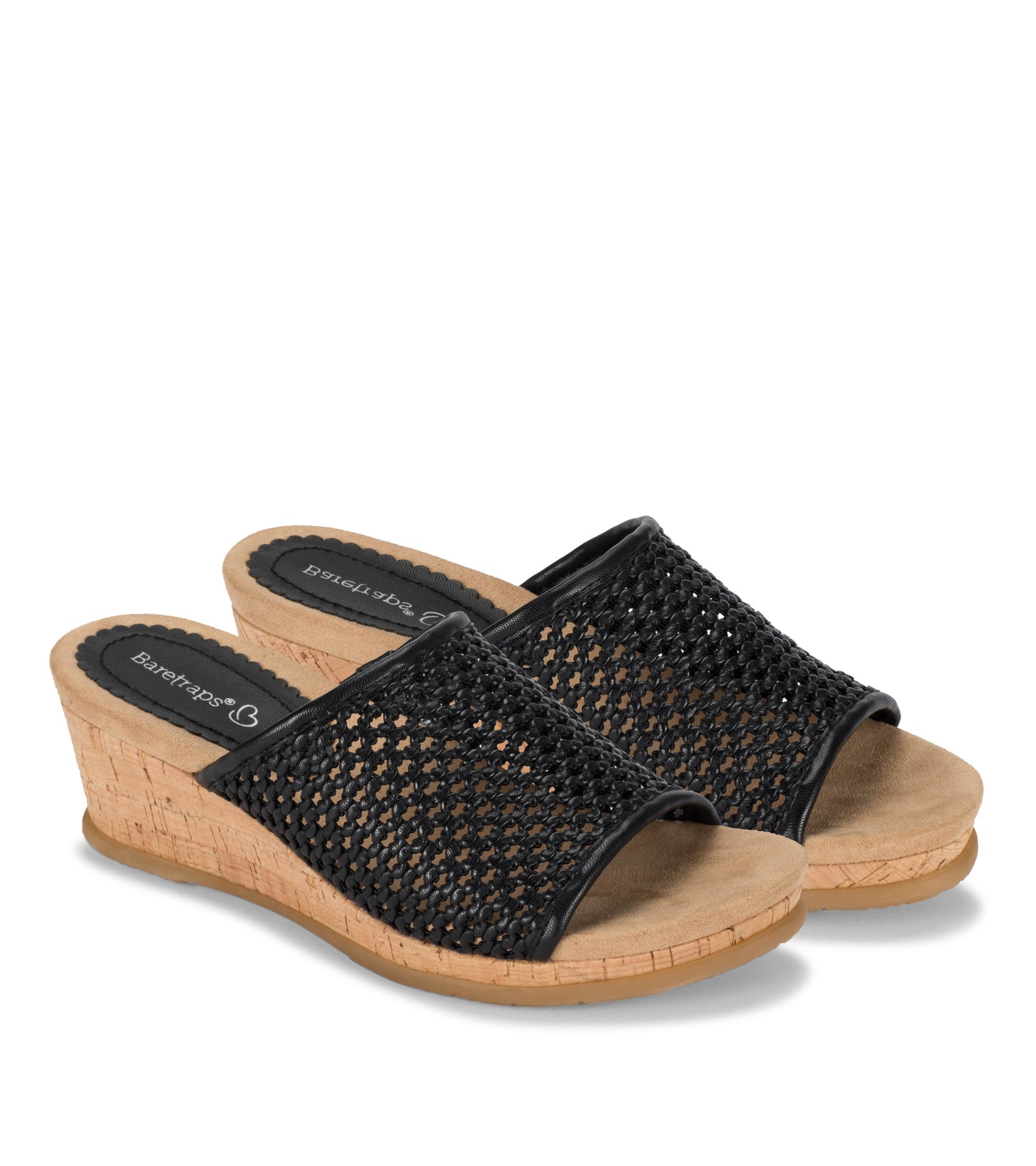 Flossey Wedge Slide Sandal / Baretraps