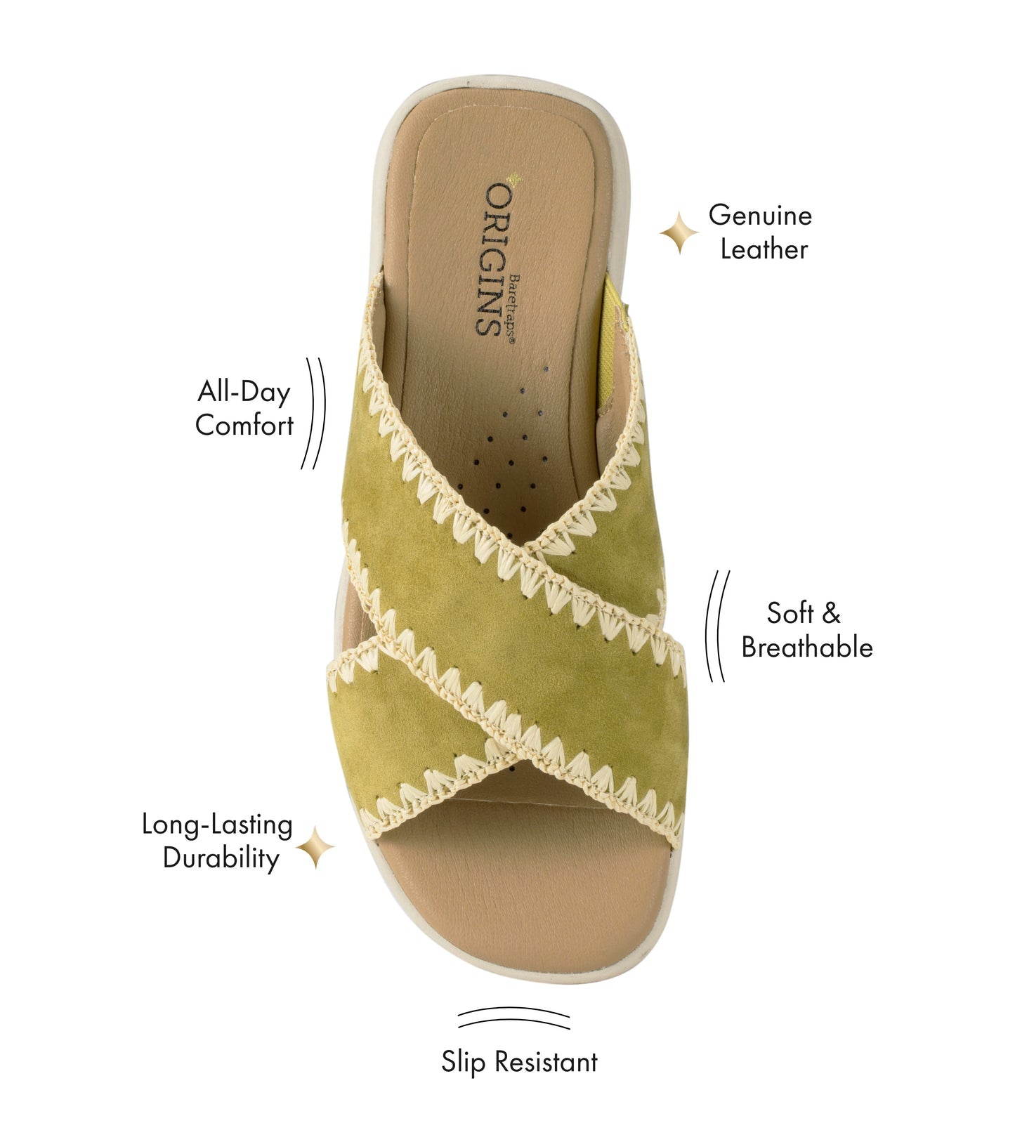 Dolinda Slide Sandal / Baretraps