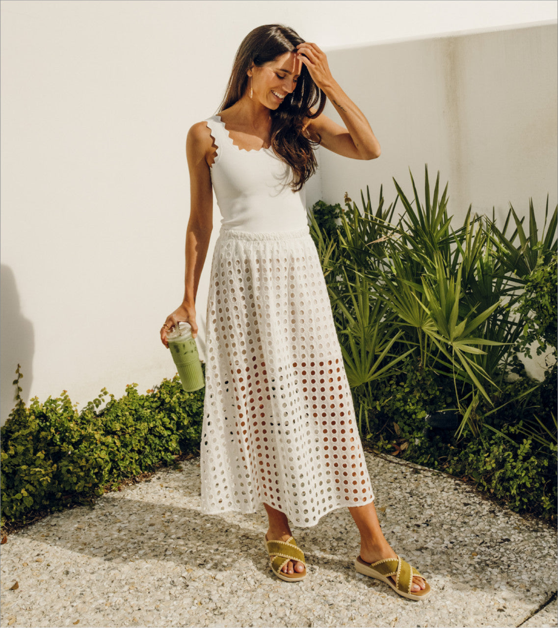 Dolinda Slide Sandal / Baretraps