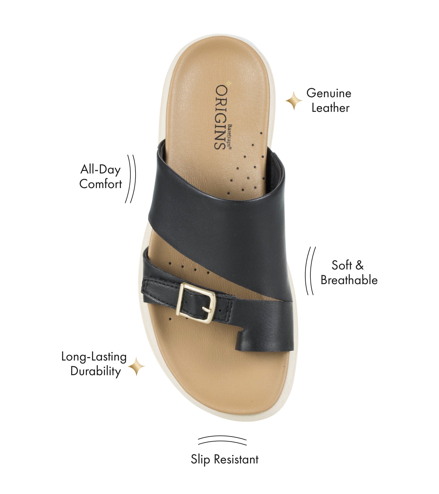 Henrika Slide Sandal / Baretraps