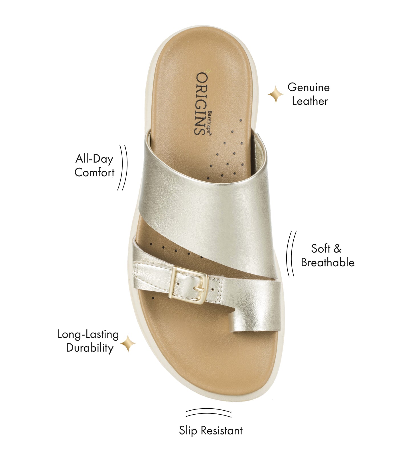 Henrika Slide Sandal / Baretraps