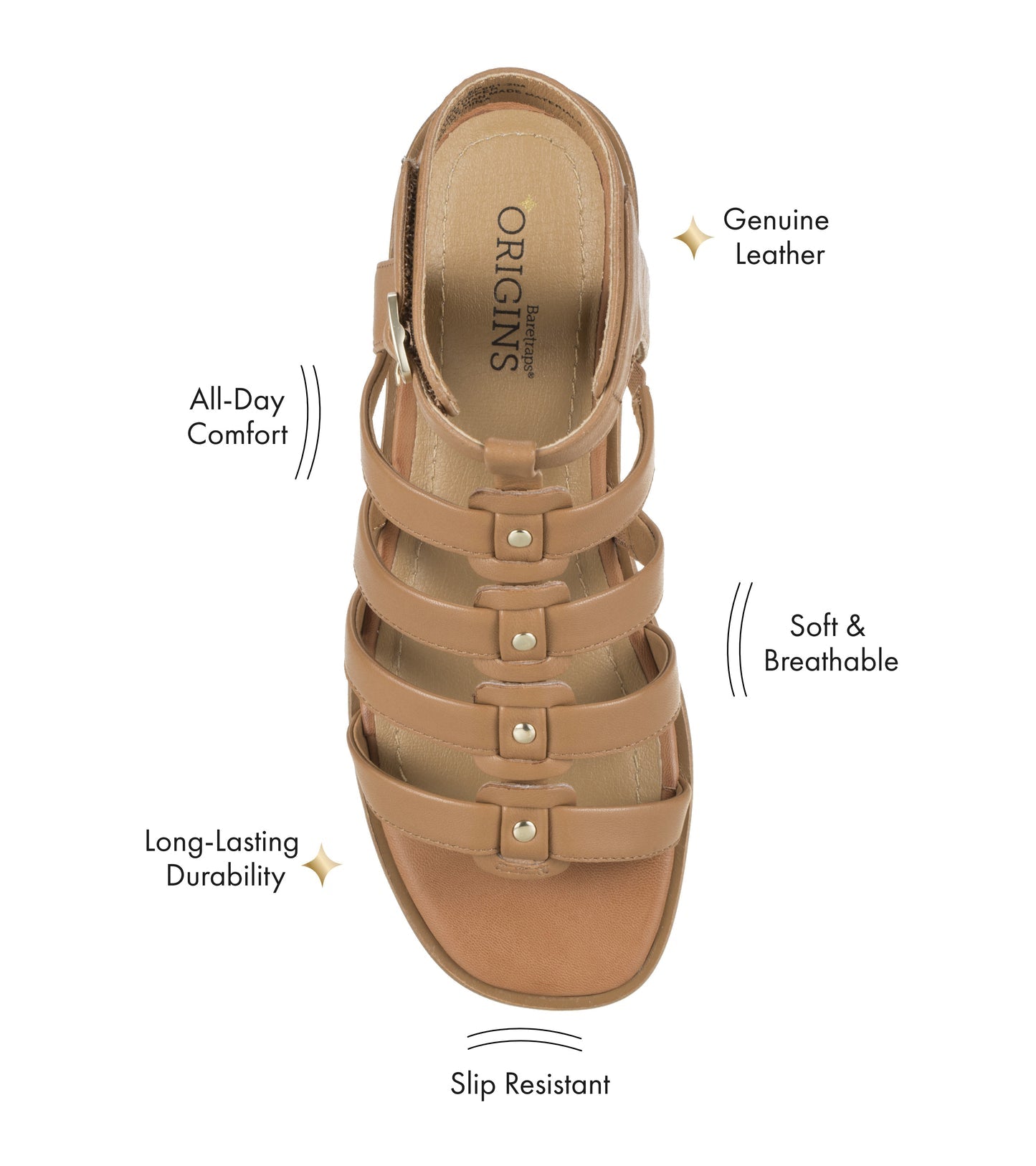 Nathalia Gladiator Sandal / Baretraps