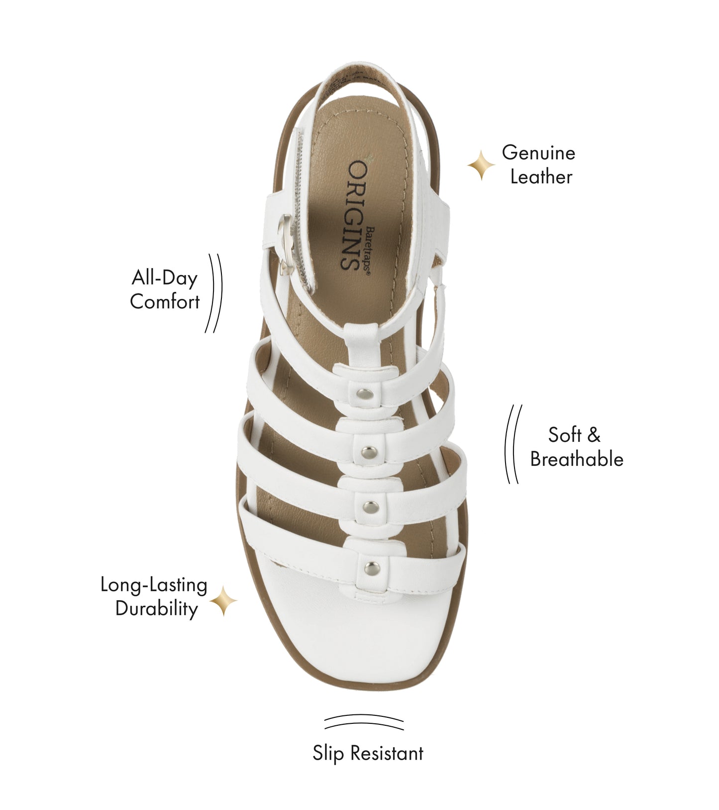 Nathalia Gladiator Sandal / Baretraps