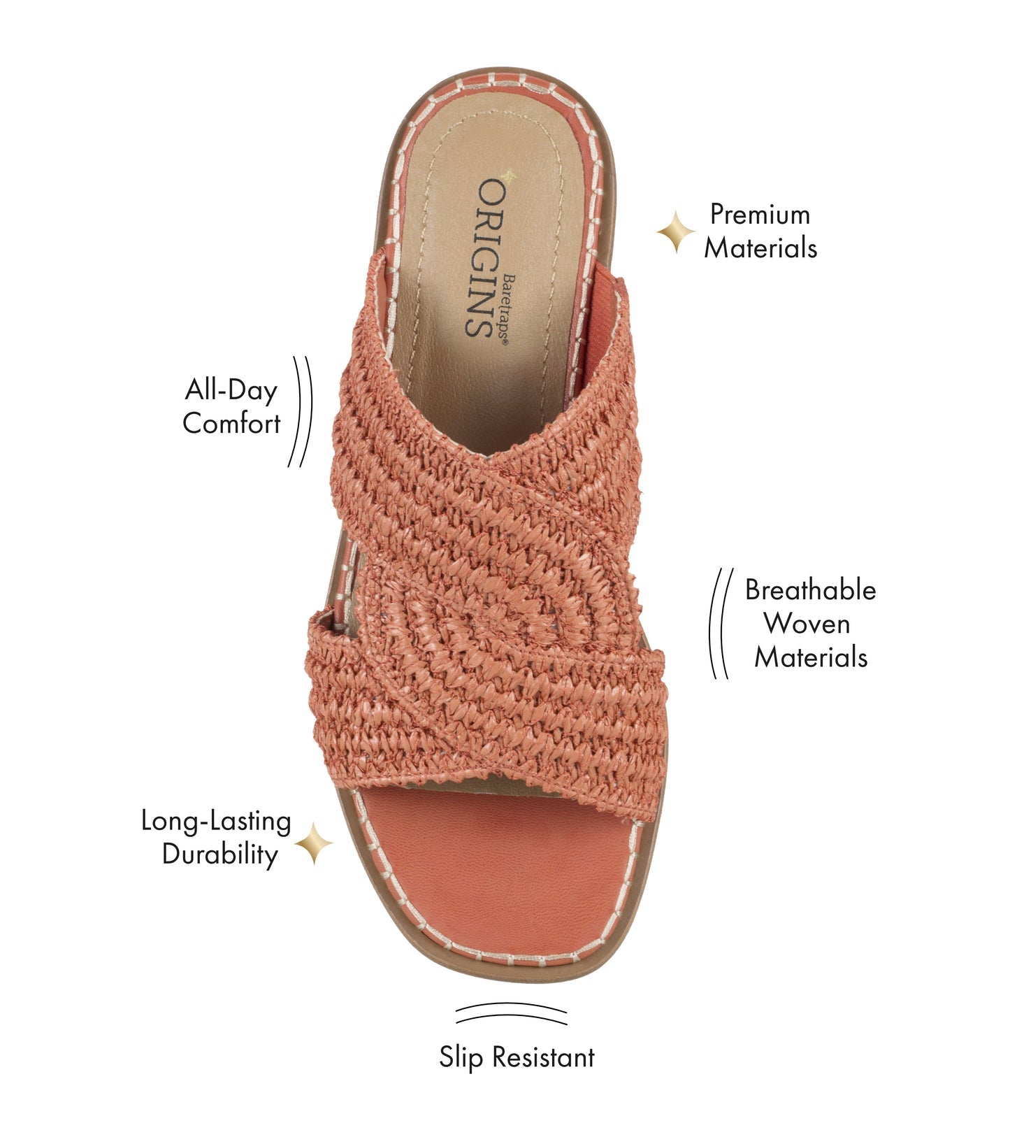 Navene Slide Sandal / Baretraps