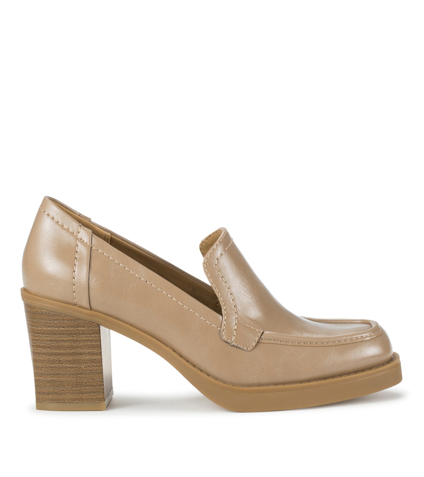 Gretel Block Heel Loafer / Baretraps