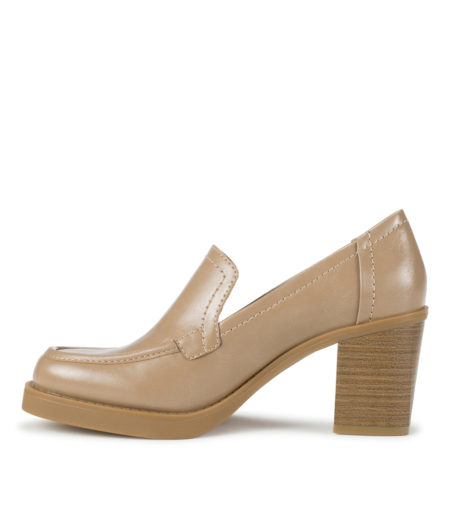 Gretel Block Heel Loafer / Baretraps
