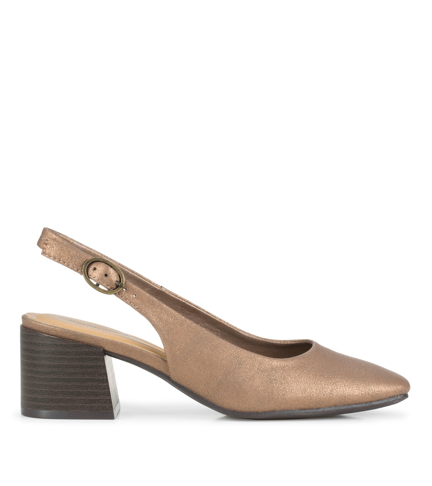Ester Block Heel Slingback Pump / Baretraps