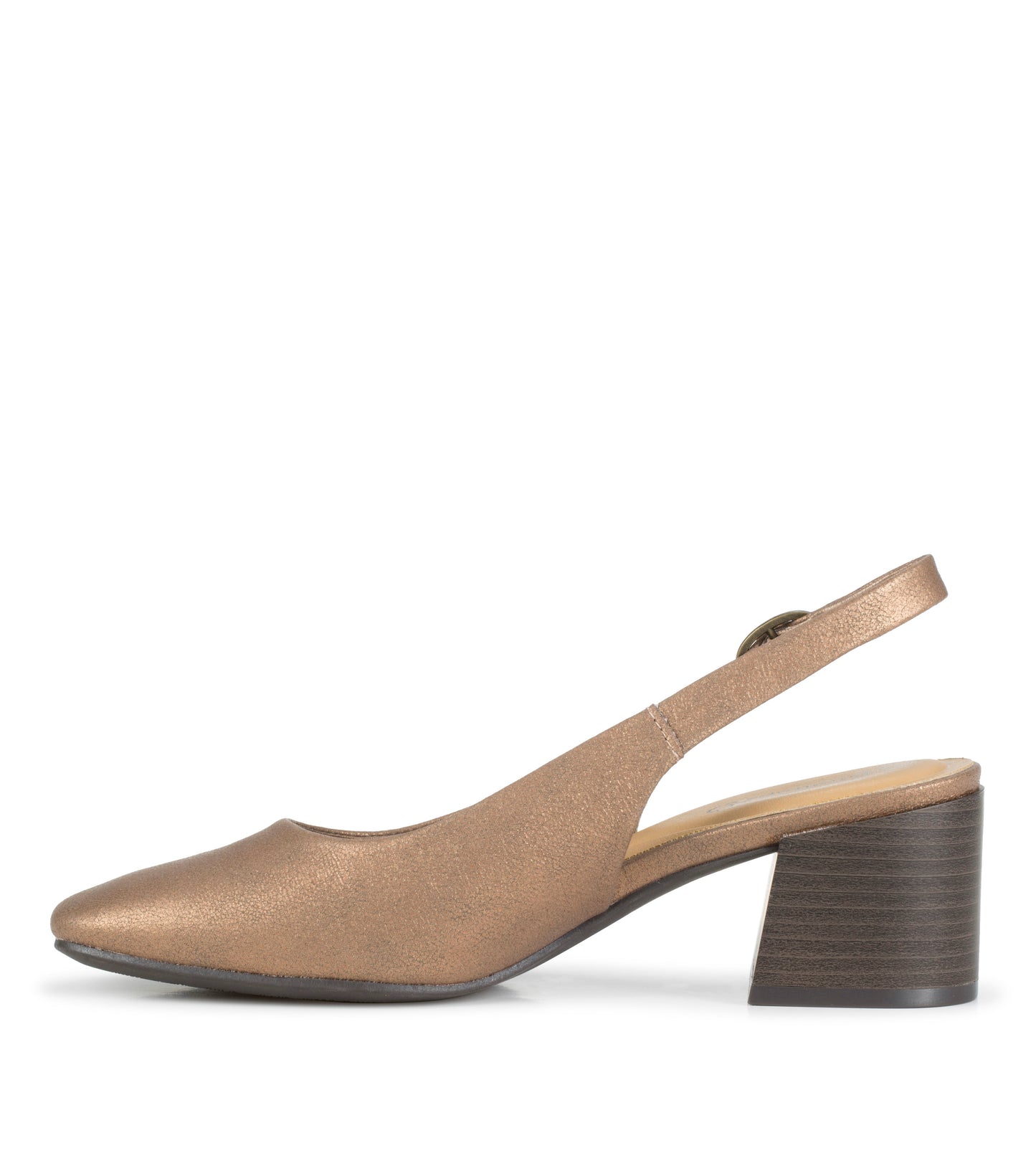 Ester Block Heel Slingback Pump / Baretraps