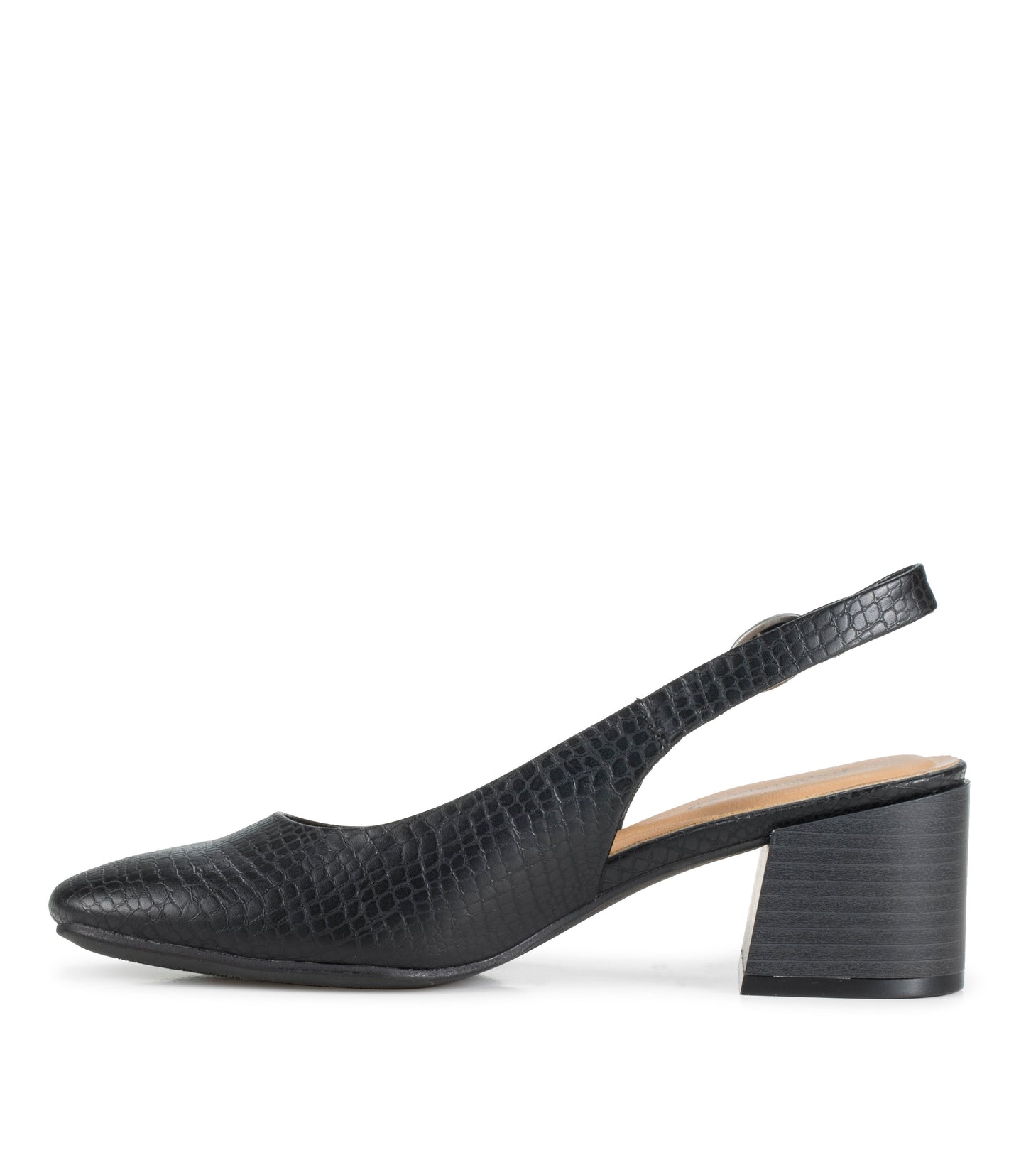 Ester Block Heel Slingback Pump / Baretraps