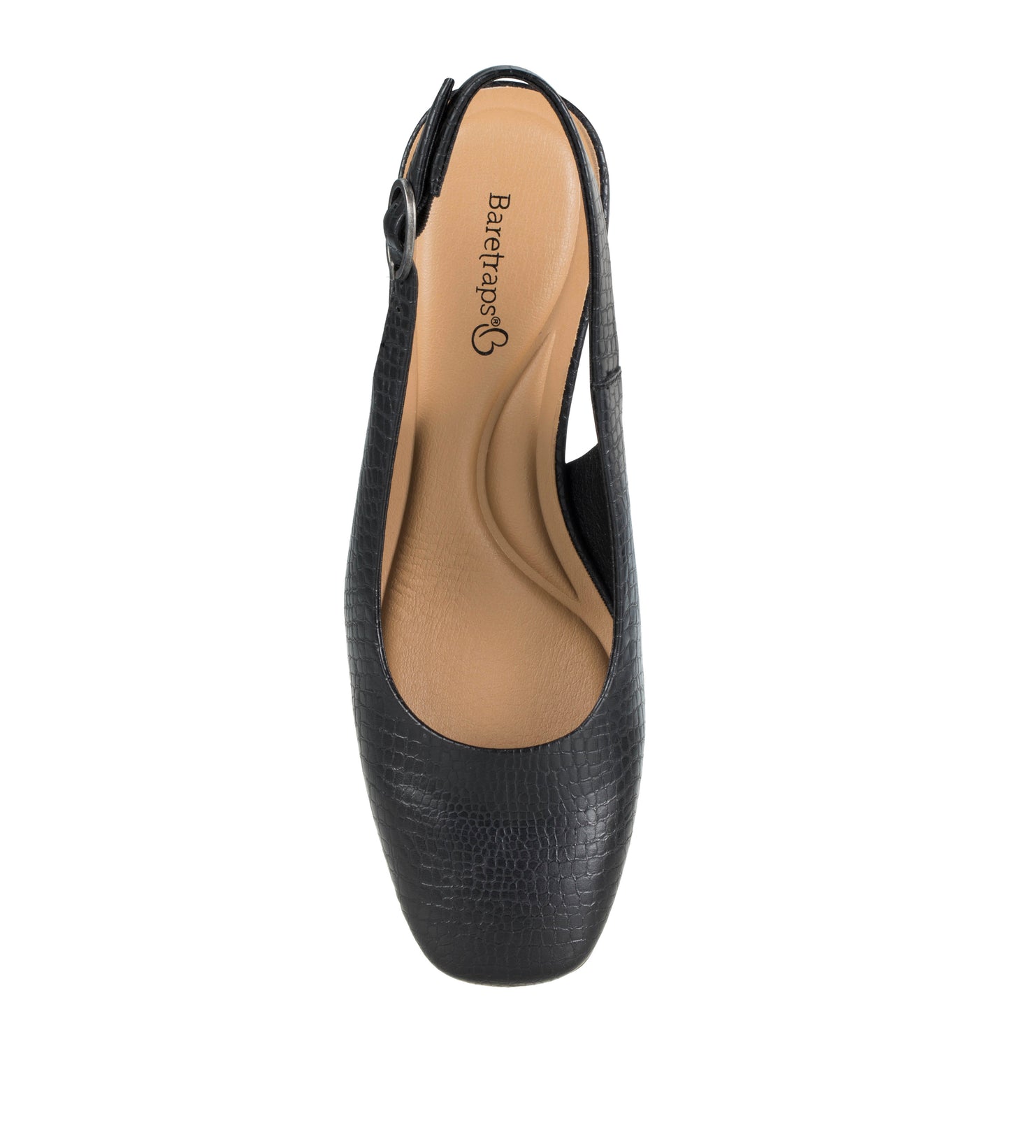 Ester Block Heel Slingback Pump / Baretraps