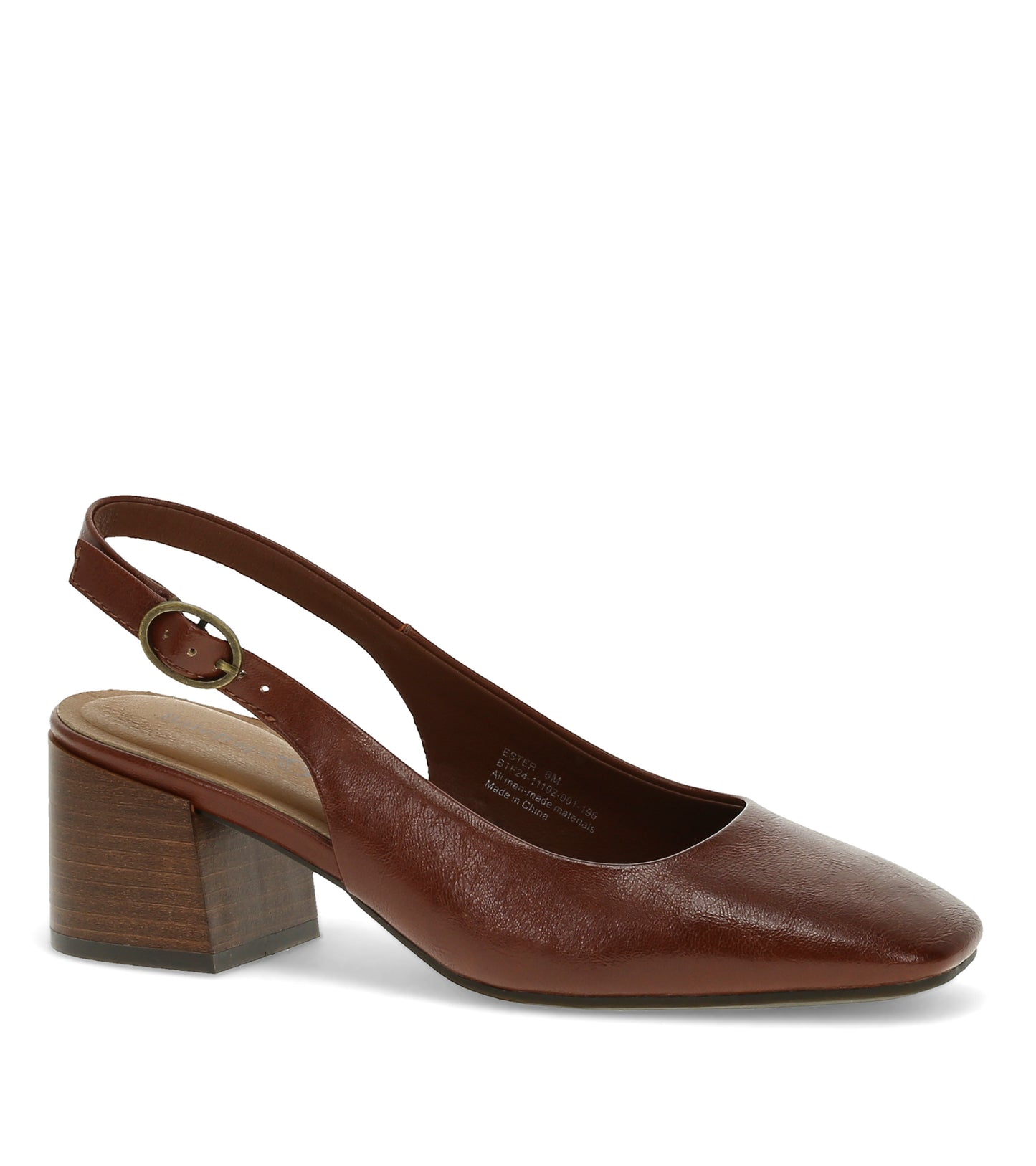 Ester Block Heel Slingback Pump / Baretraps