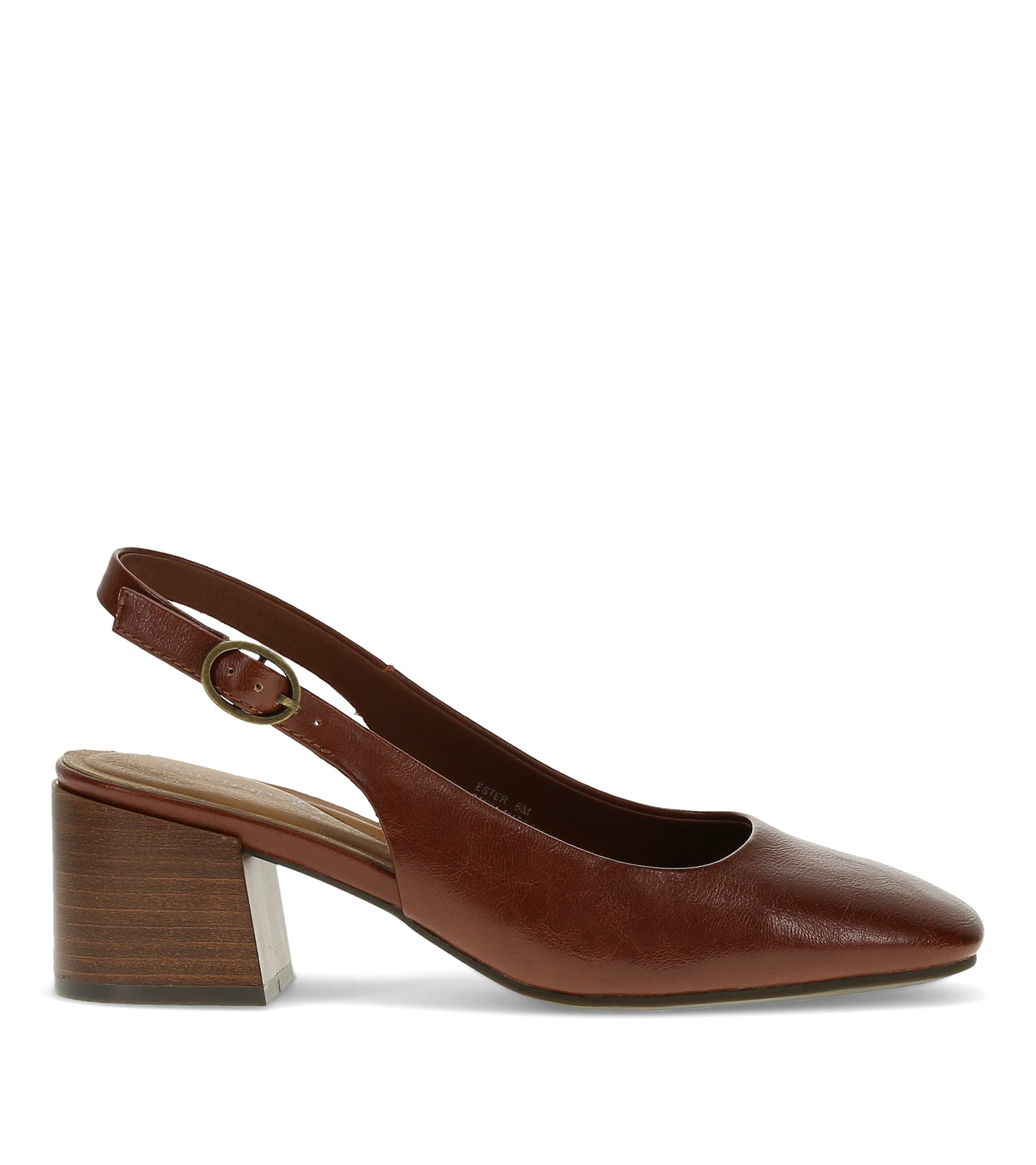 Ester Block Heel Slingback Pump / Baretraps