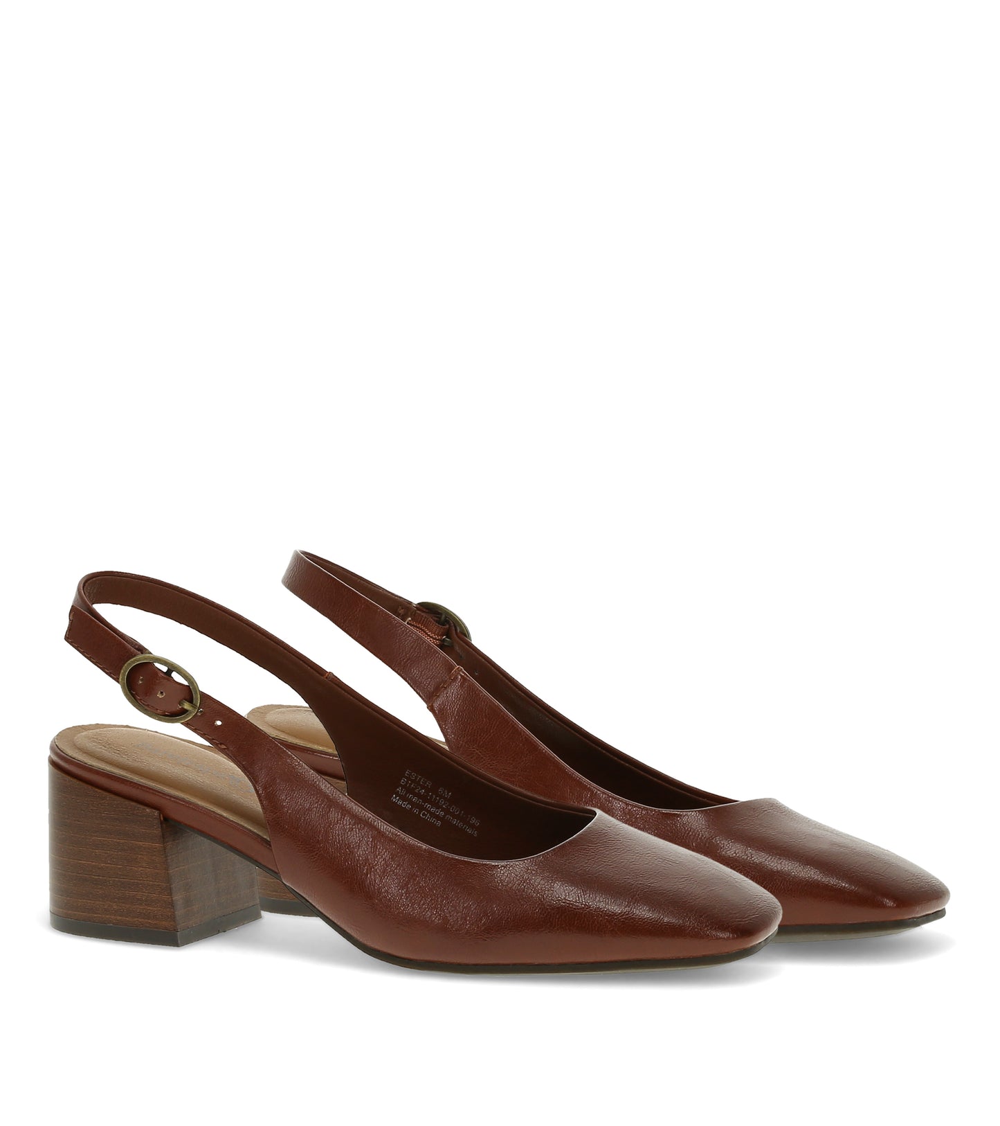 Ester Block Heel Slingback Pump / Baretraps