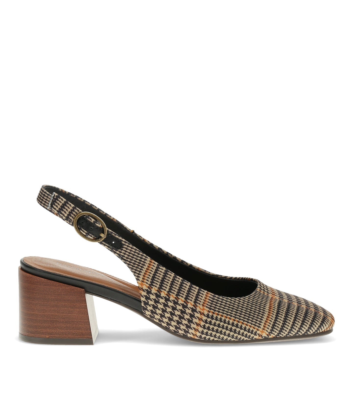 Ester Block Heel Slingback Pump / Baretraps