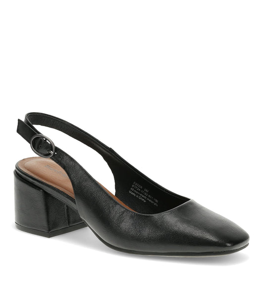 Ester Block Heel Slingback Pump / Baretraps