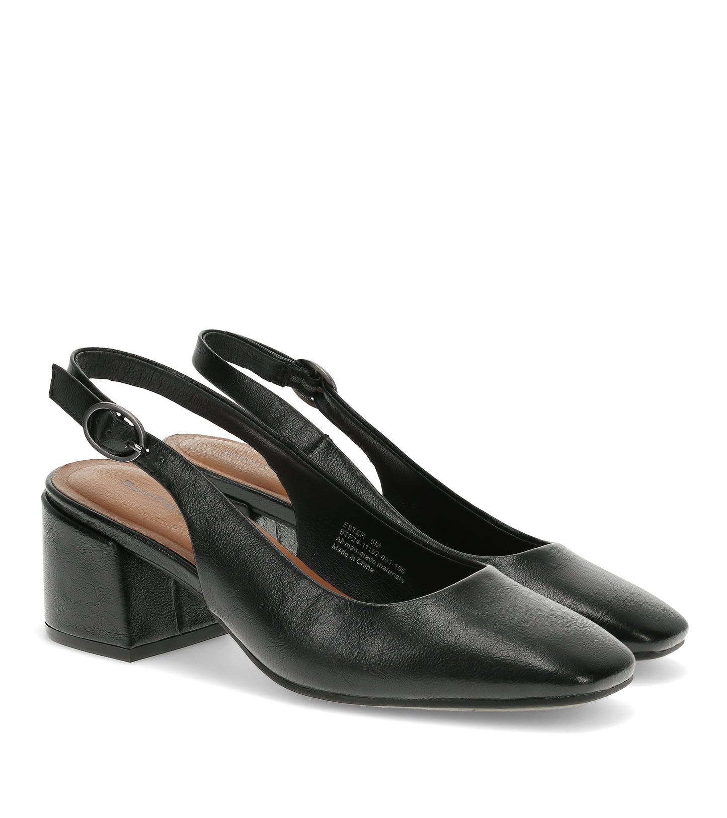 Ester Block Heel Slingback Pump / Baretraps