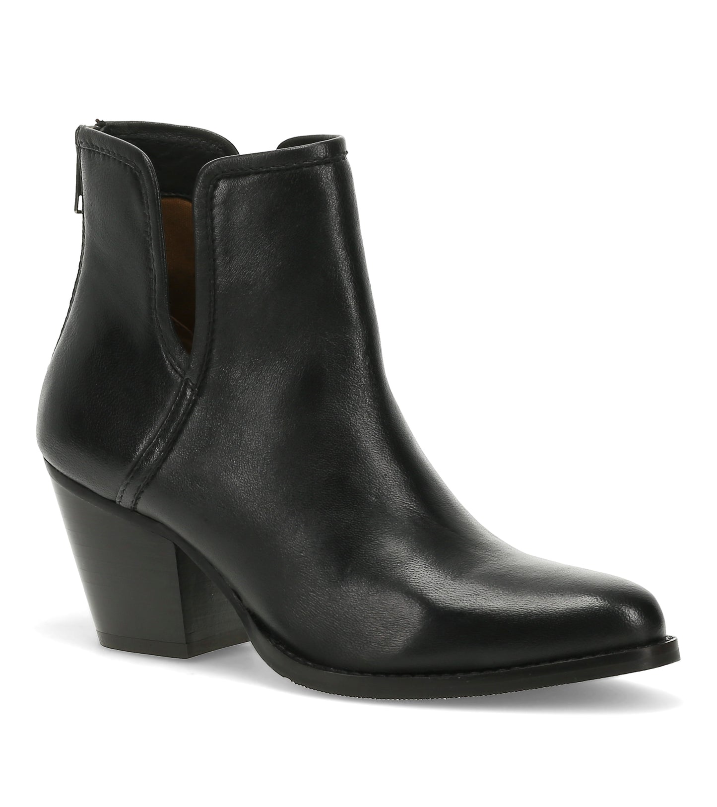 Nanny Block Heel Bootie / Baretraps