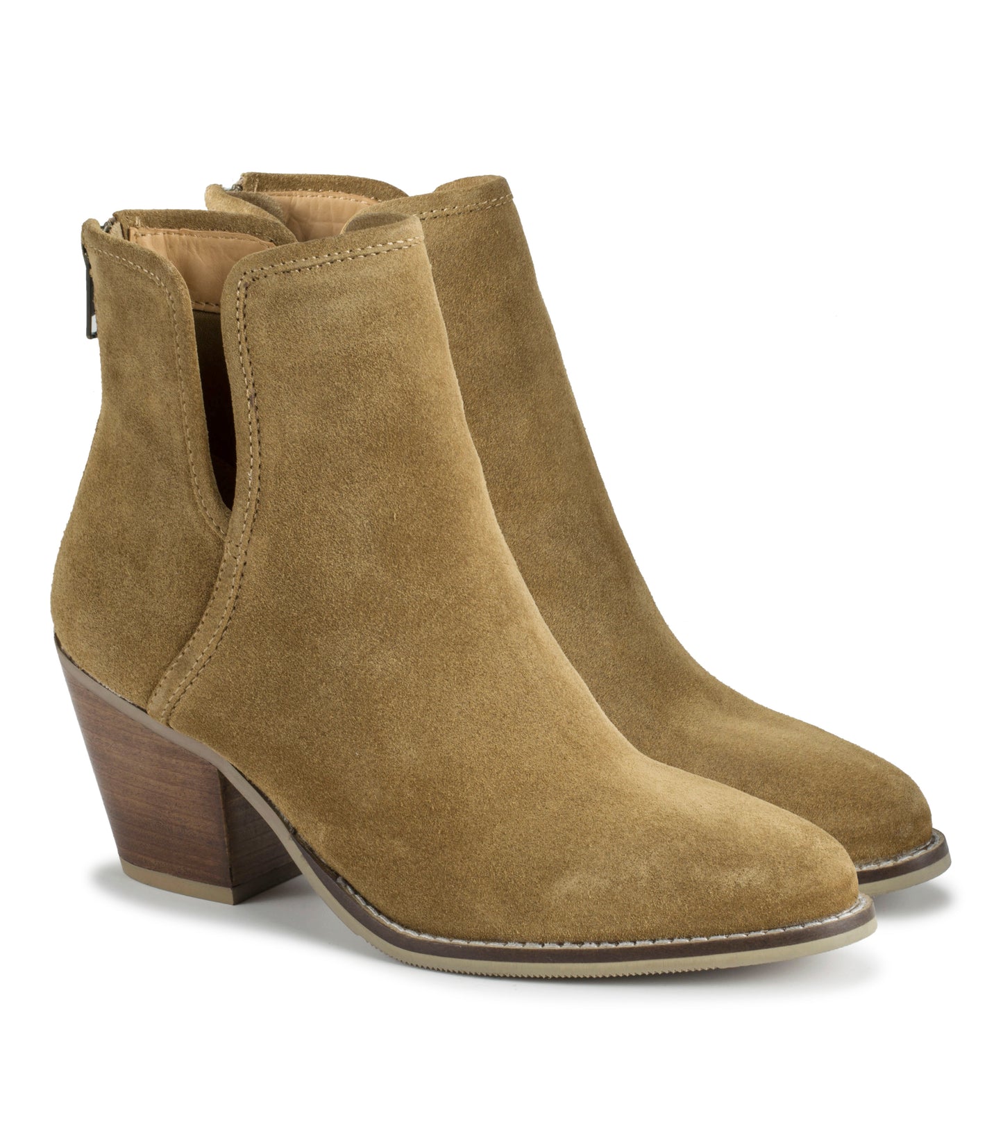 Nanny Block Heel Bootie / Baretraps