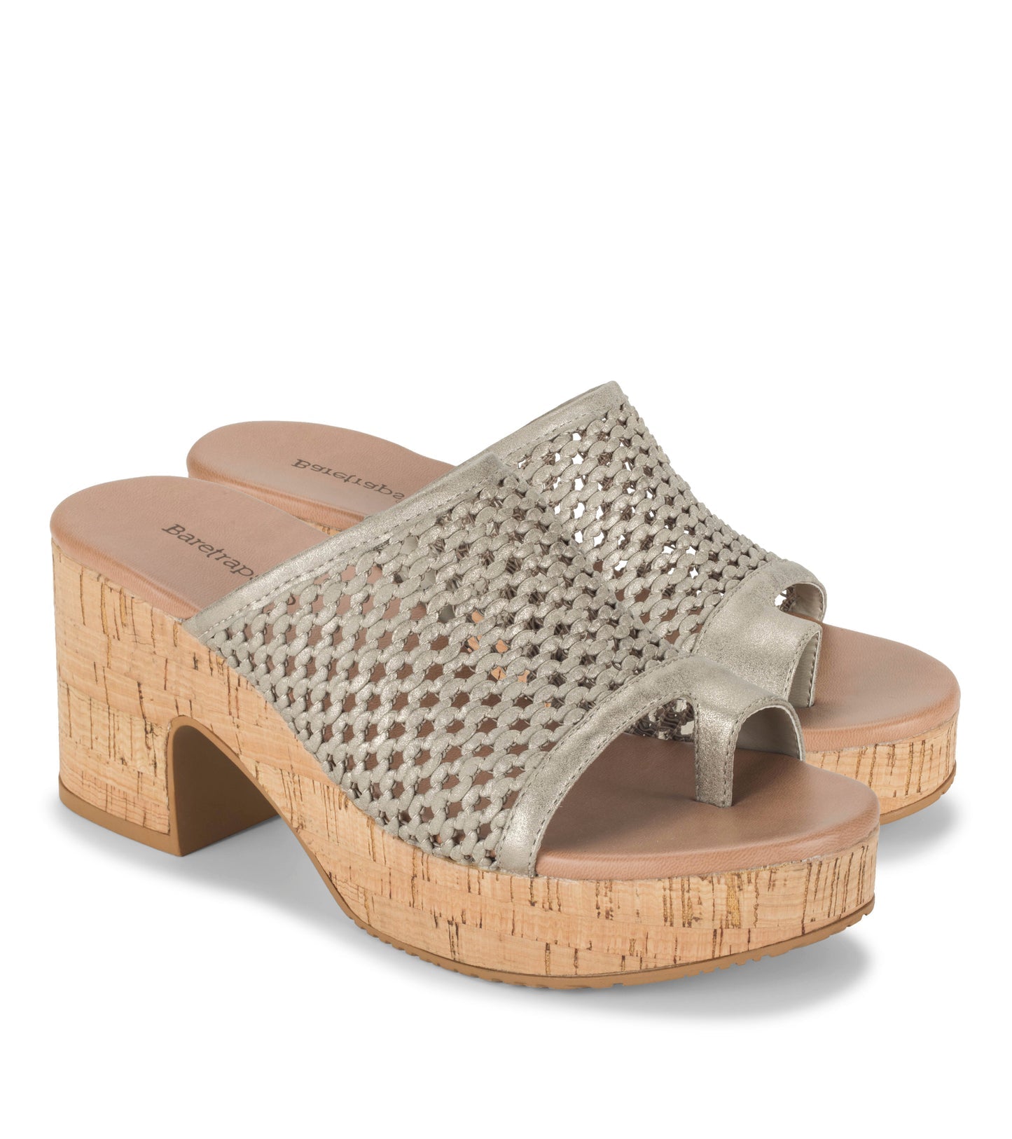 Michaela Block Heel Sandal / Baretraps